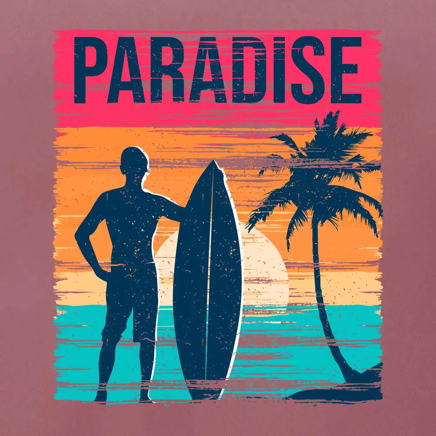 Paradise - barevný čtverec