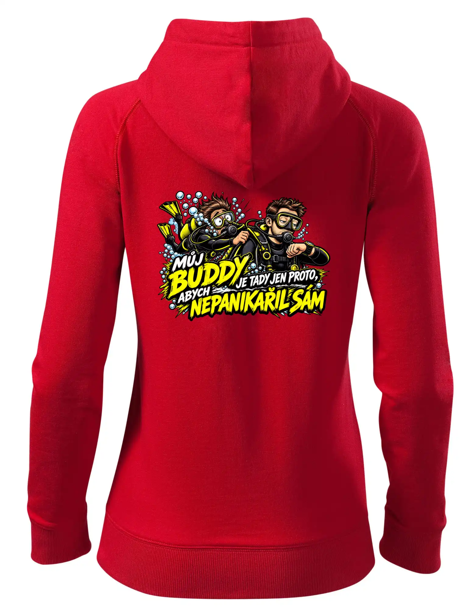 Můj buddy a panika pod vodou