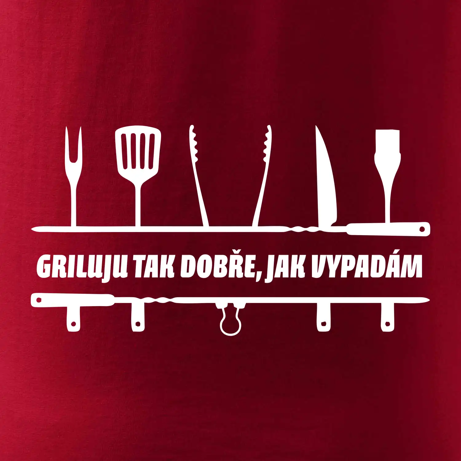 Griluju tak dobře, jak vypadám