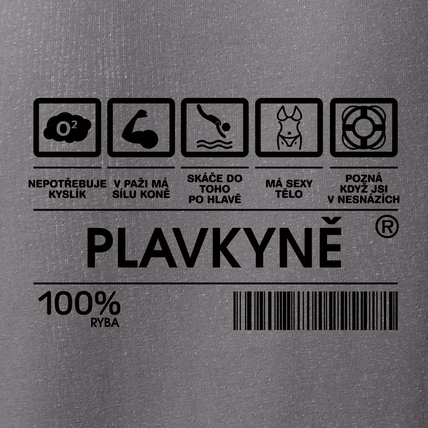 Čárový kód  - Plavkyně