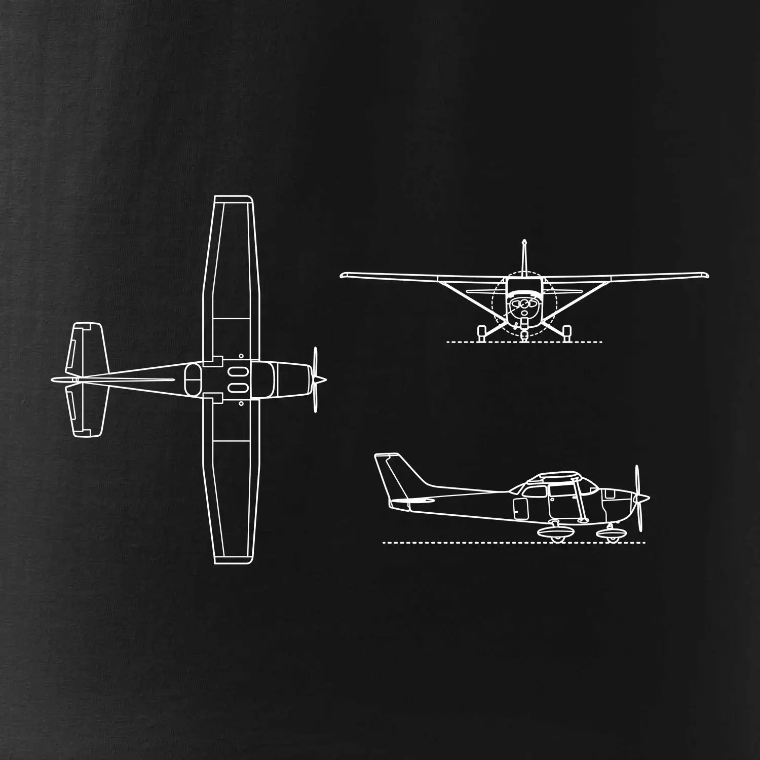 Obrys Cessna 172 Skyhawk