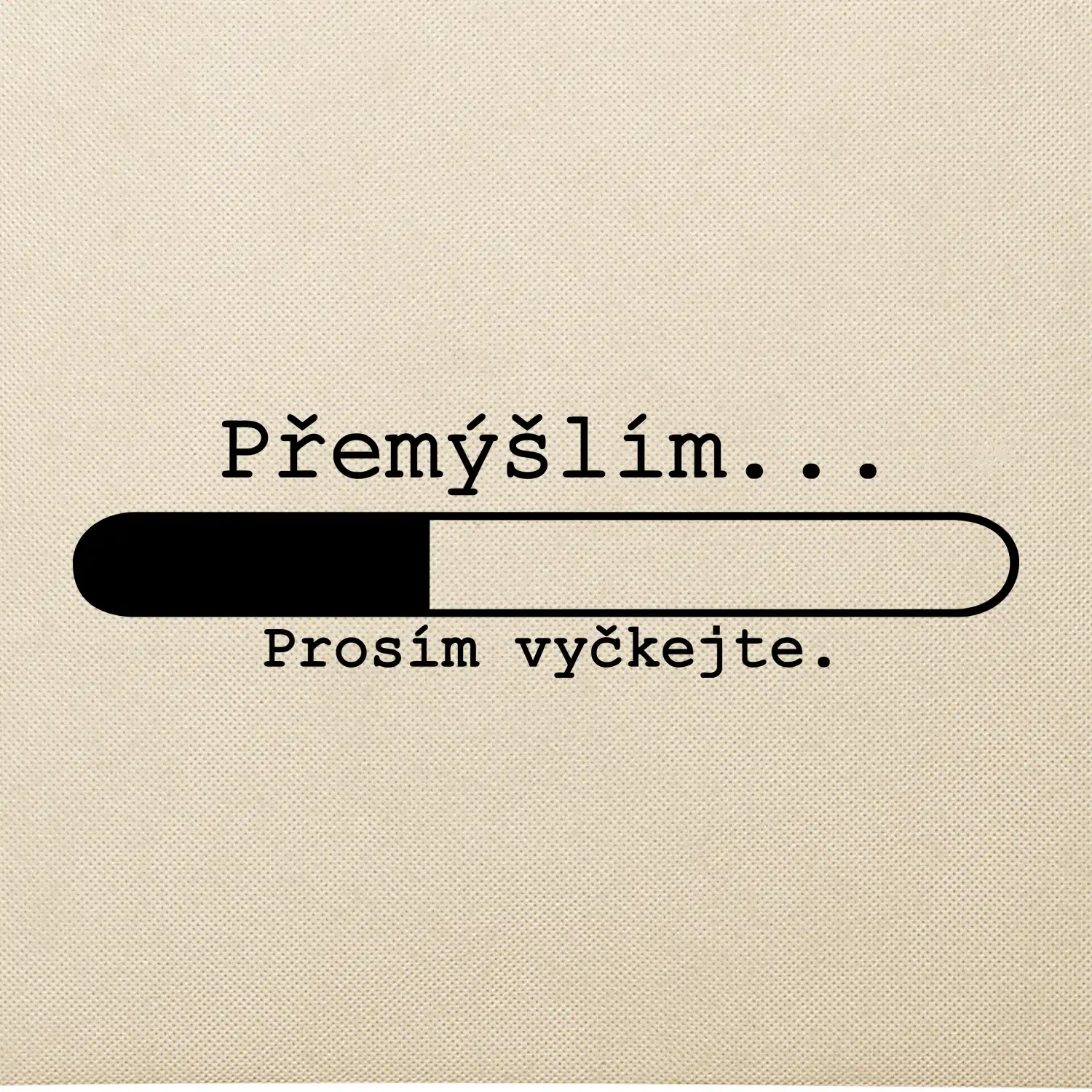 Přemýšlím