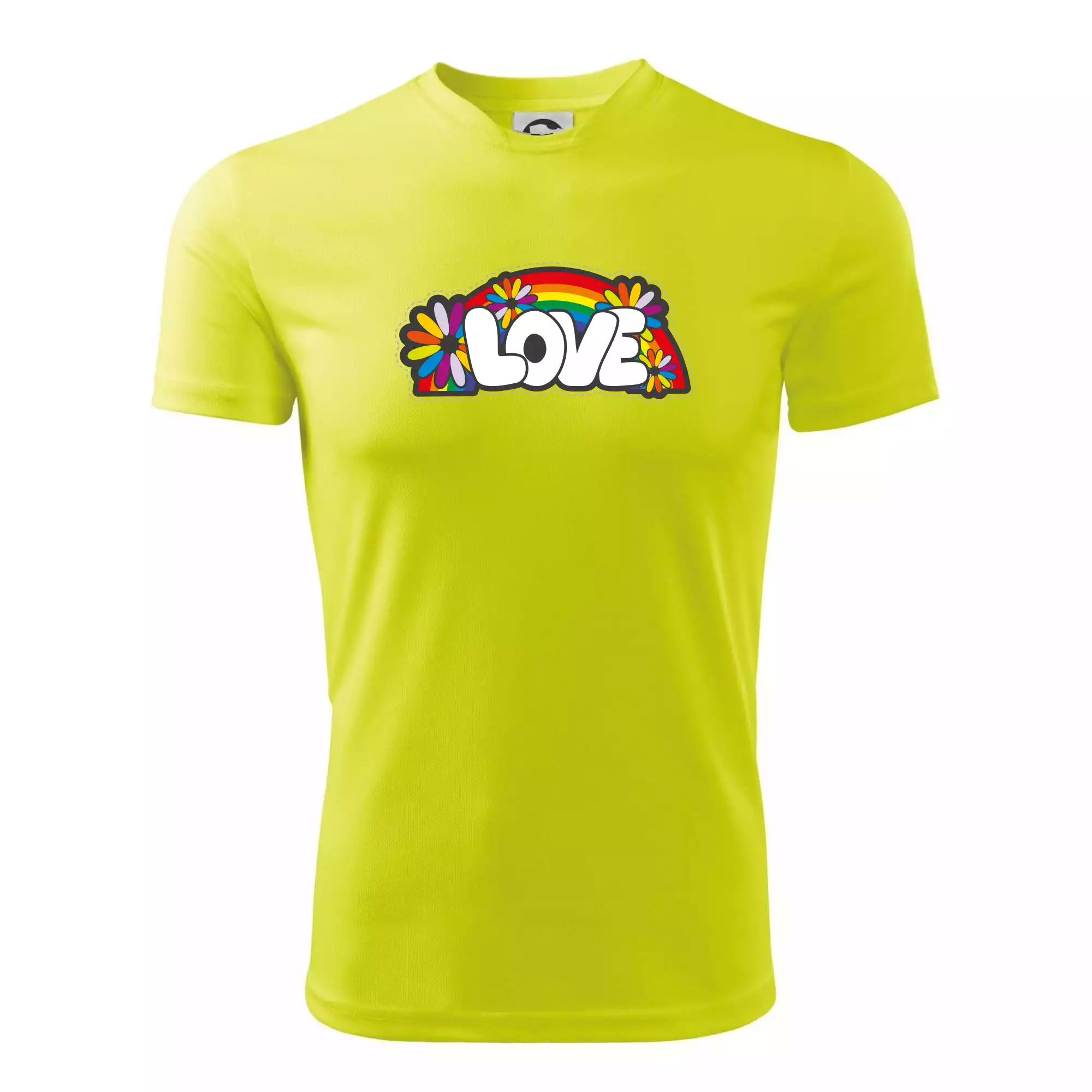 Love s duhou v pozadí