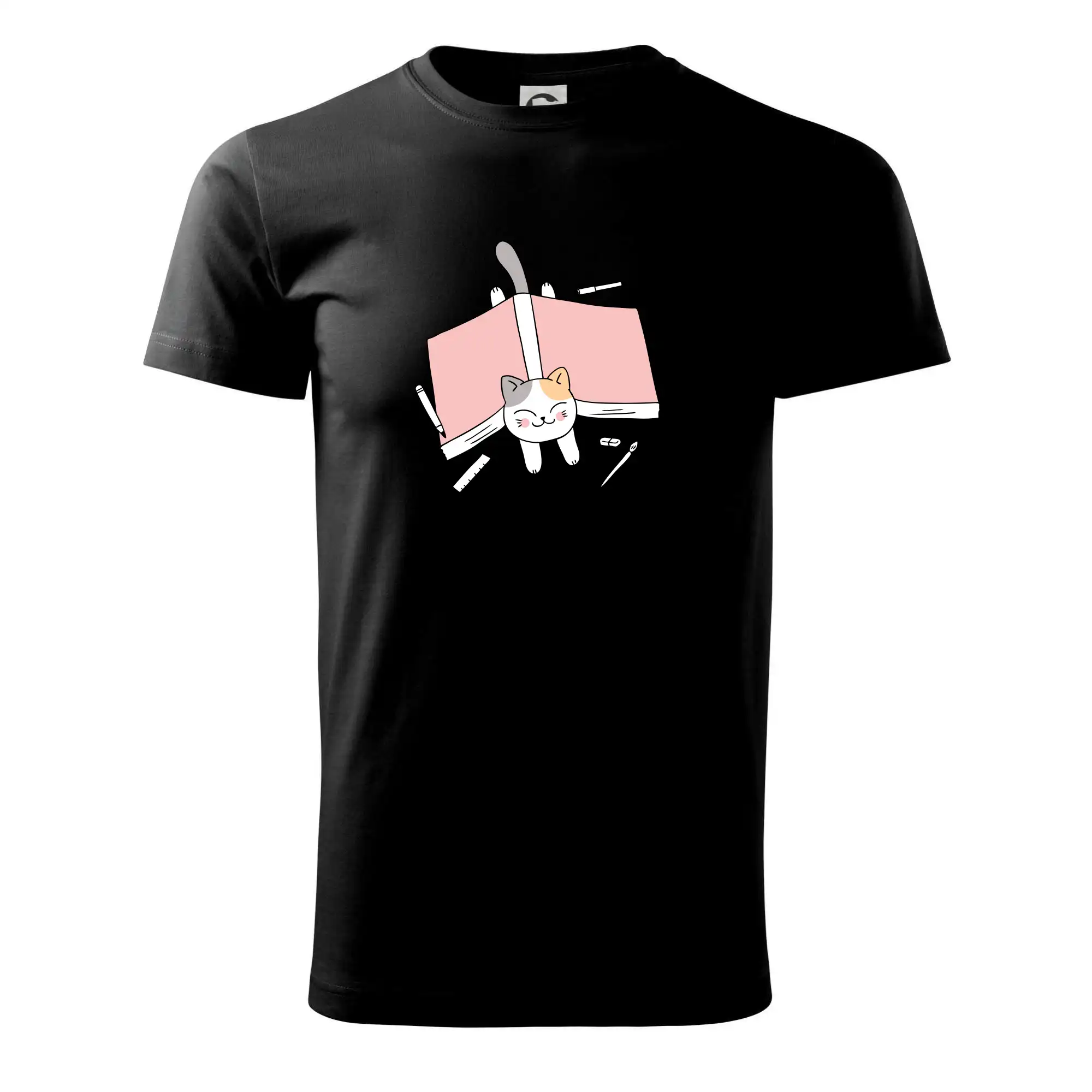 Učení na státnice kočka