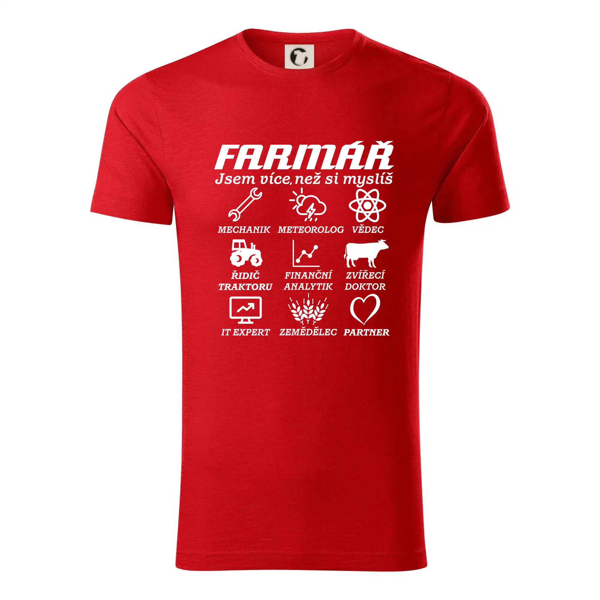 Symboly farmář - Traktorista a partner