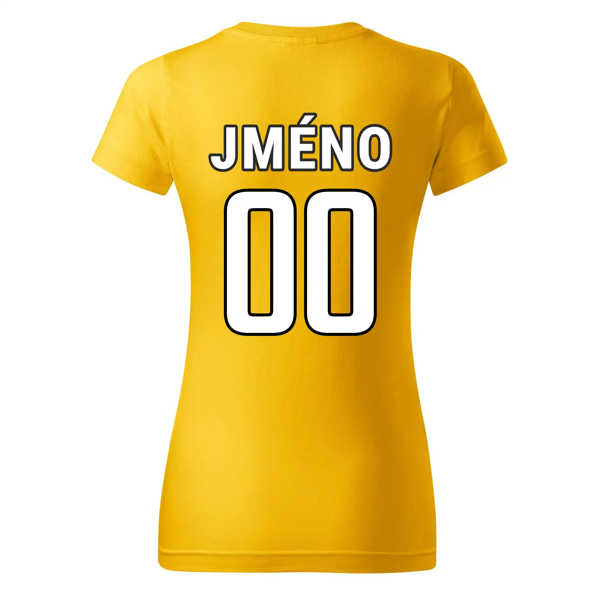 Fotbalový dres - vlastní jméno a číslo