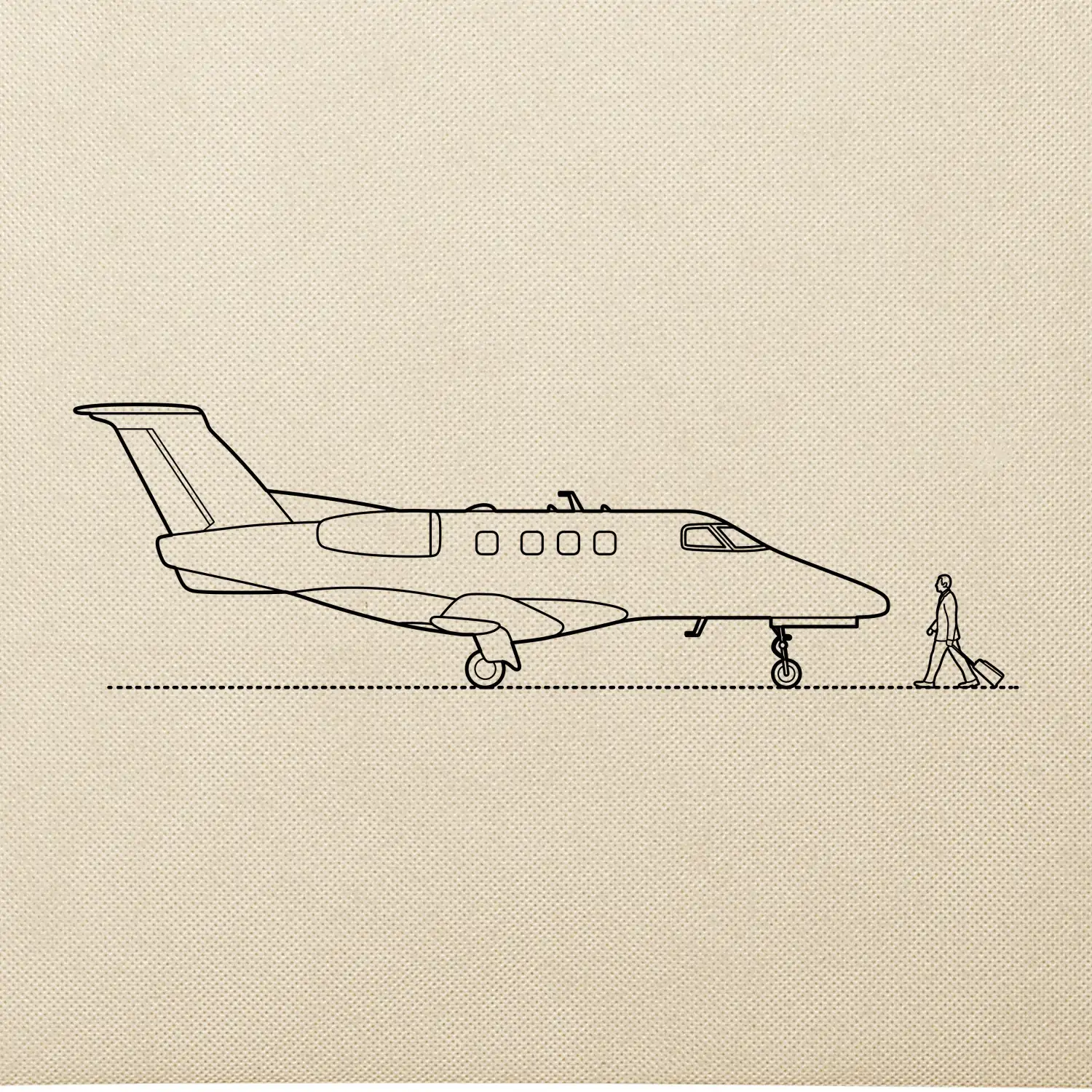 Obrys Embraer Phenom 100