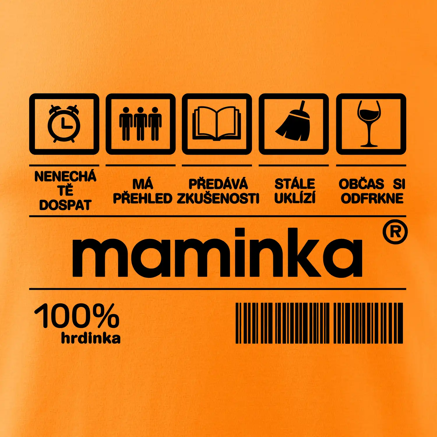 Čárový kód Maminka