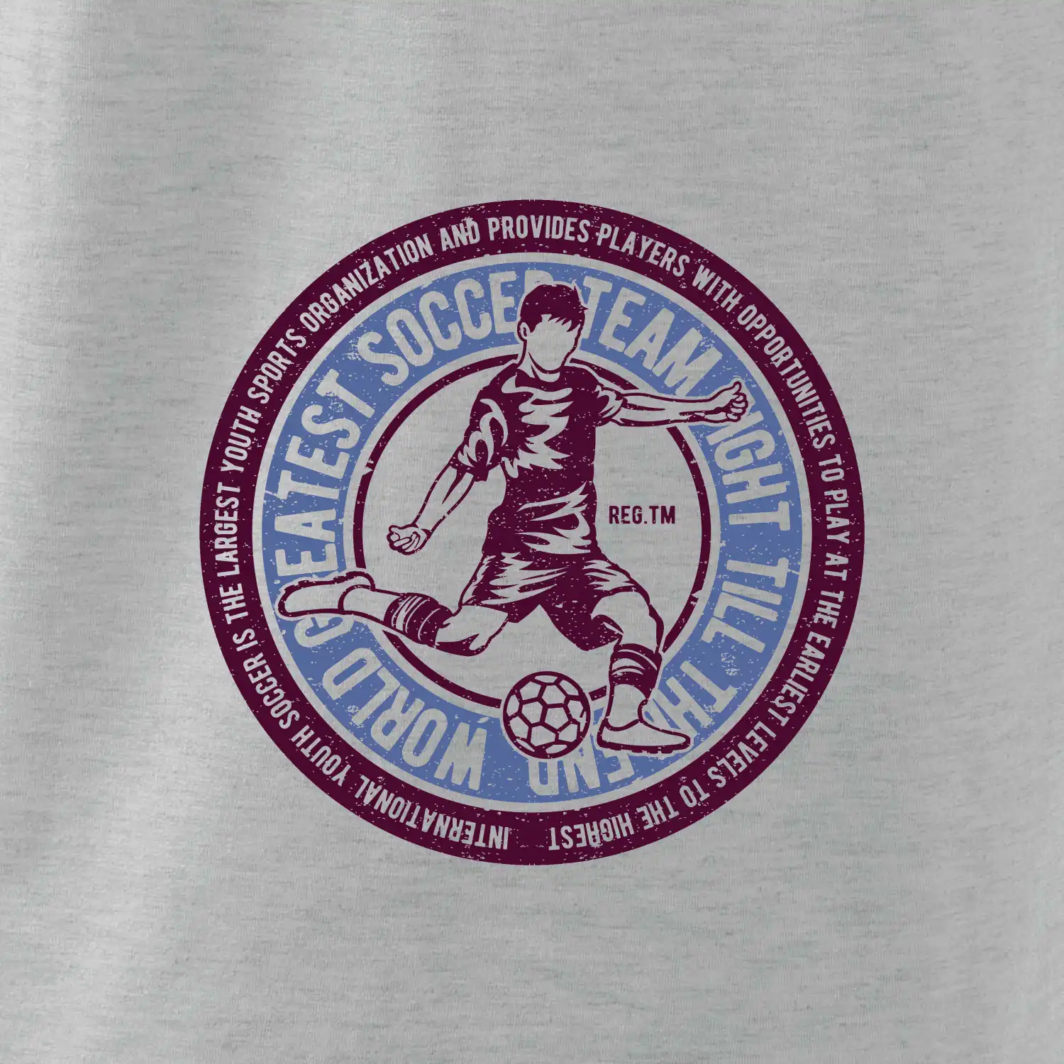 Soccer kulatý motiv