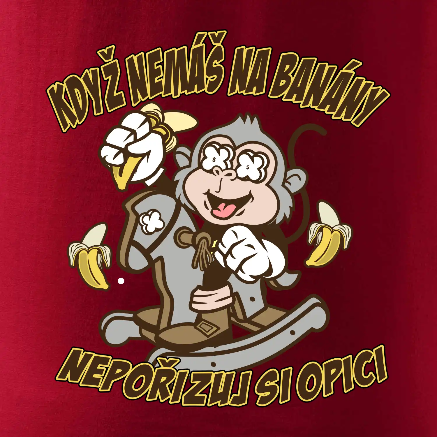 Když nemáš na banány, nepořizuj si opici
