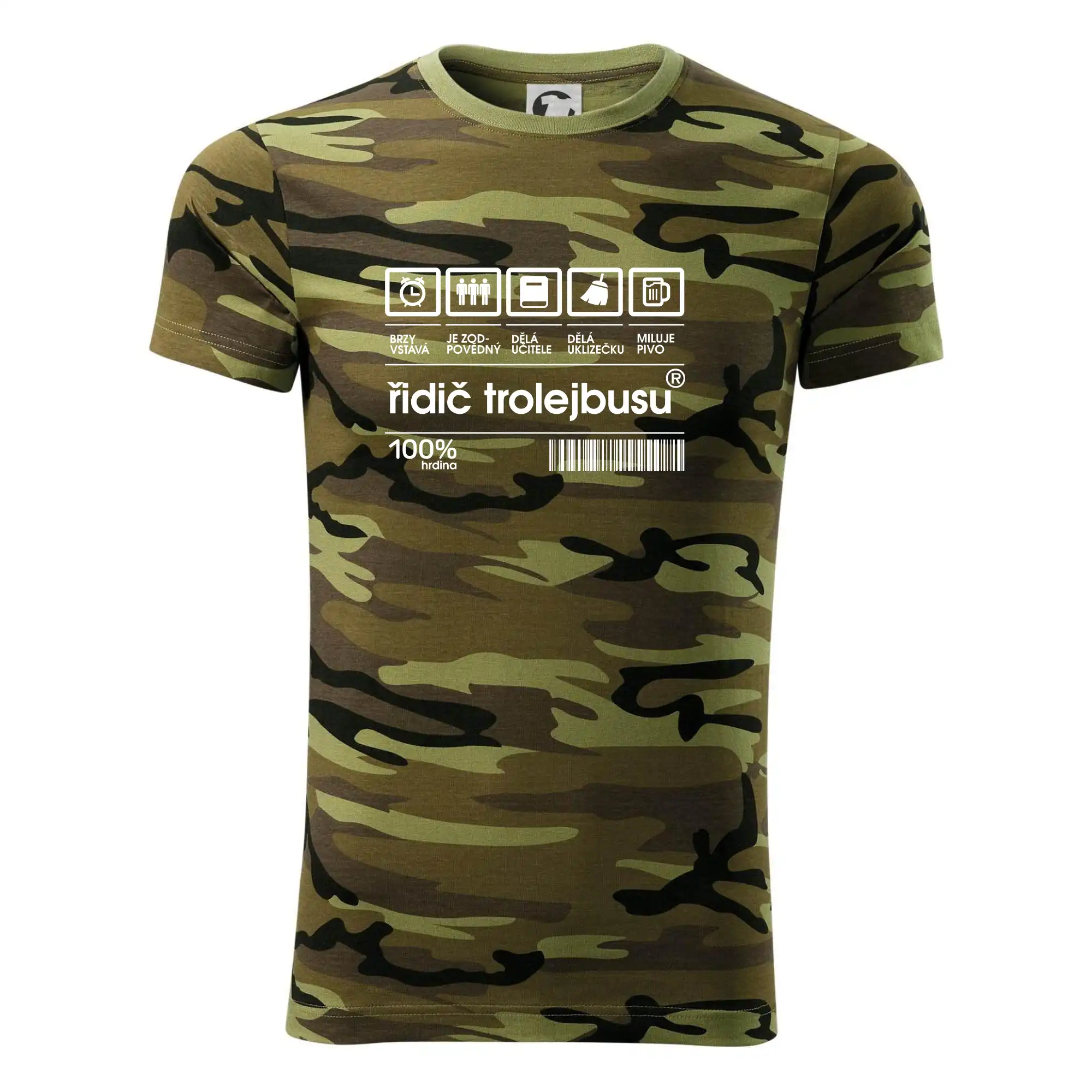 Čárový kód -  Řidič trolejbusu