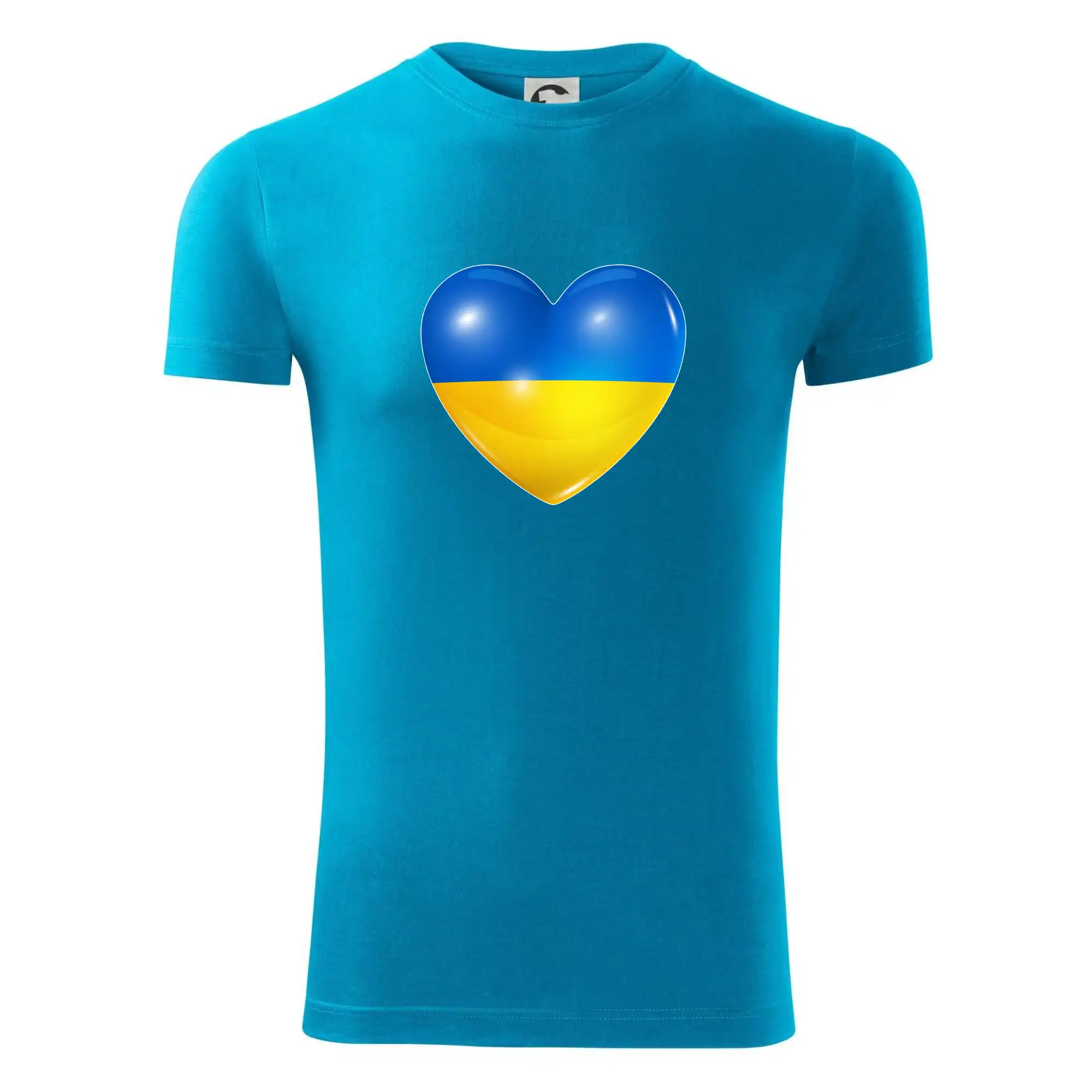 Ukrajina srdce vlajka