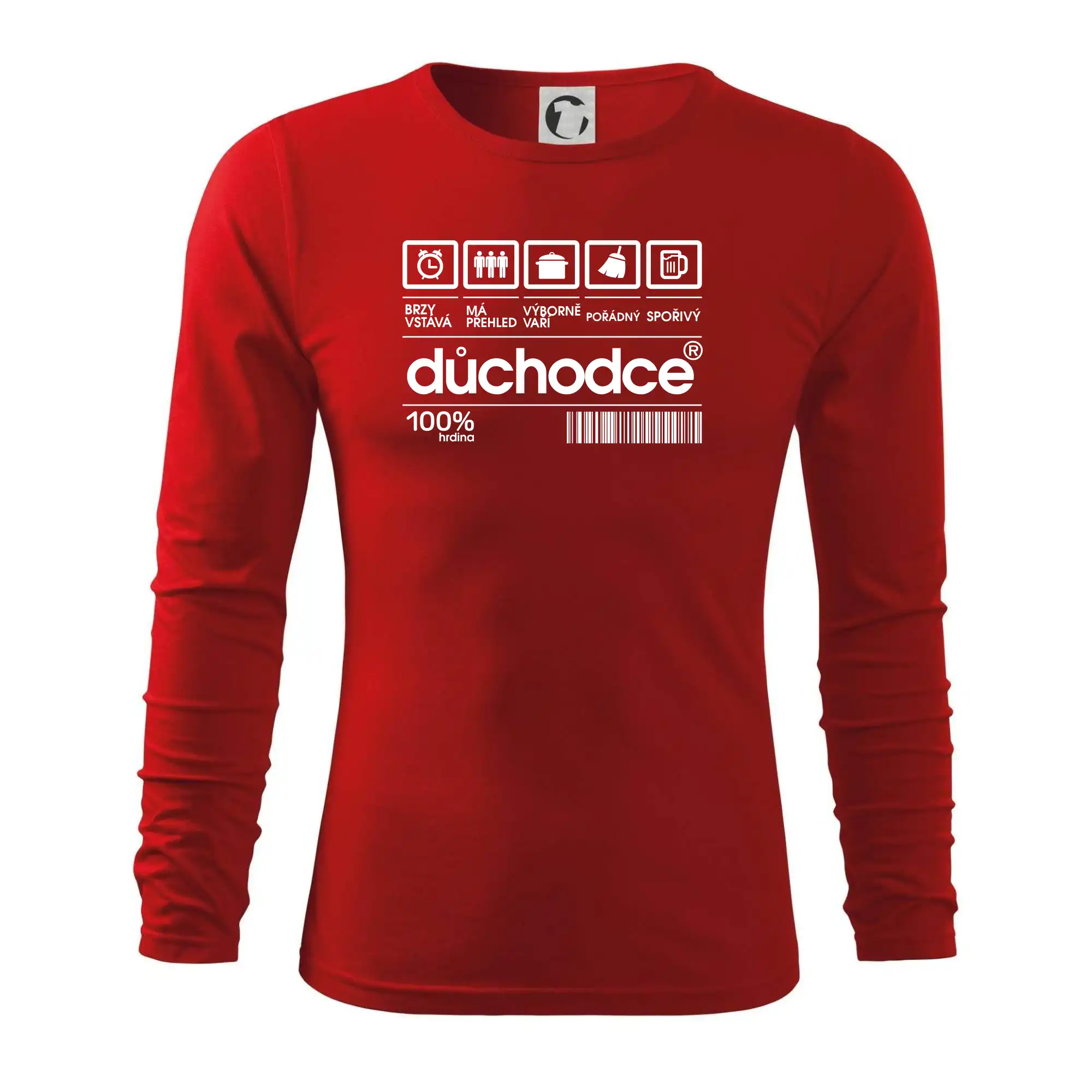 Čárový kód důchodce