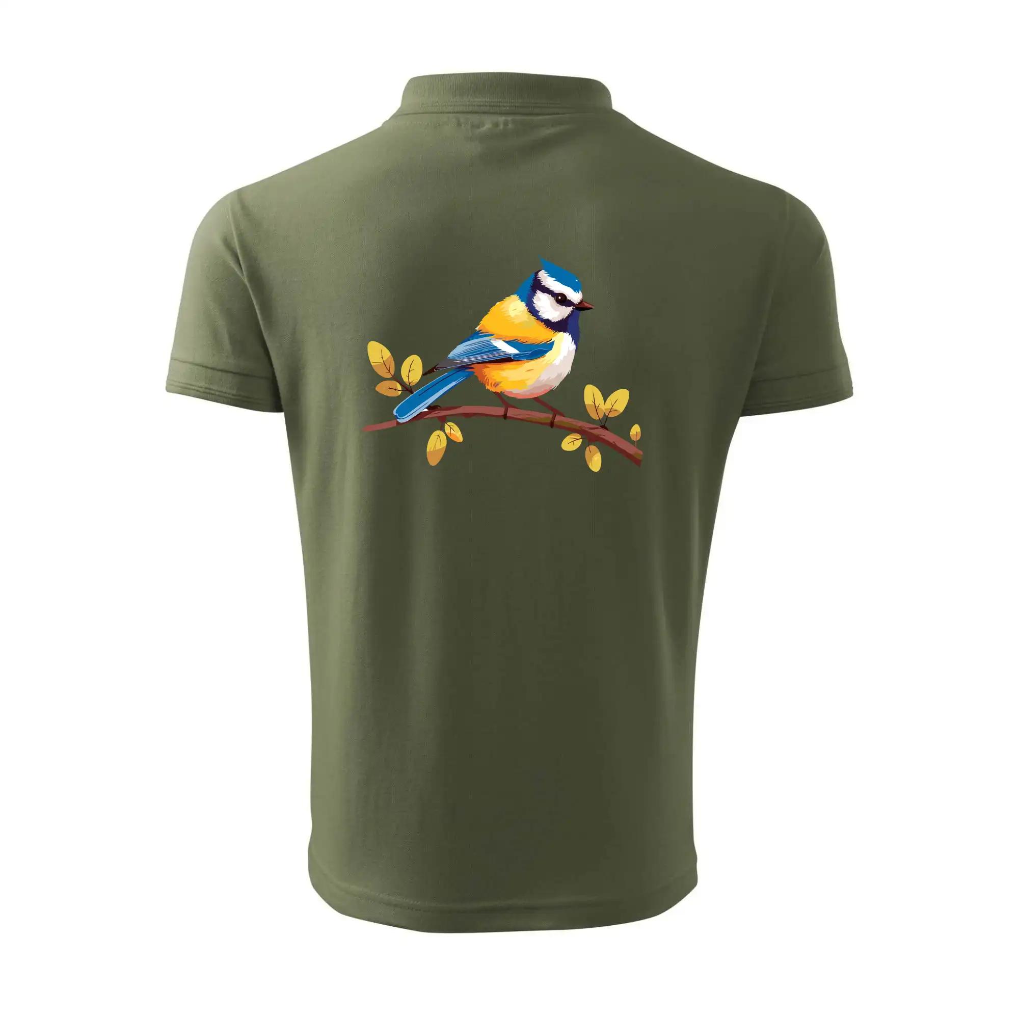 Sýkorka modřinka kreslená