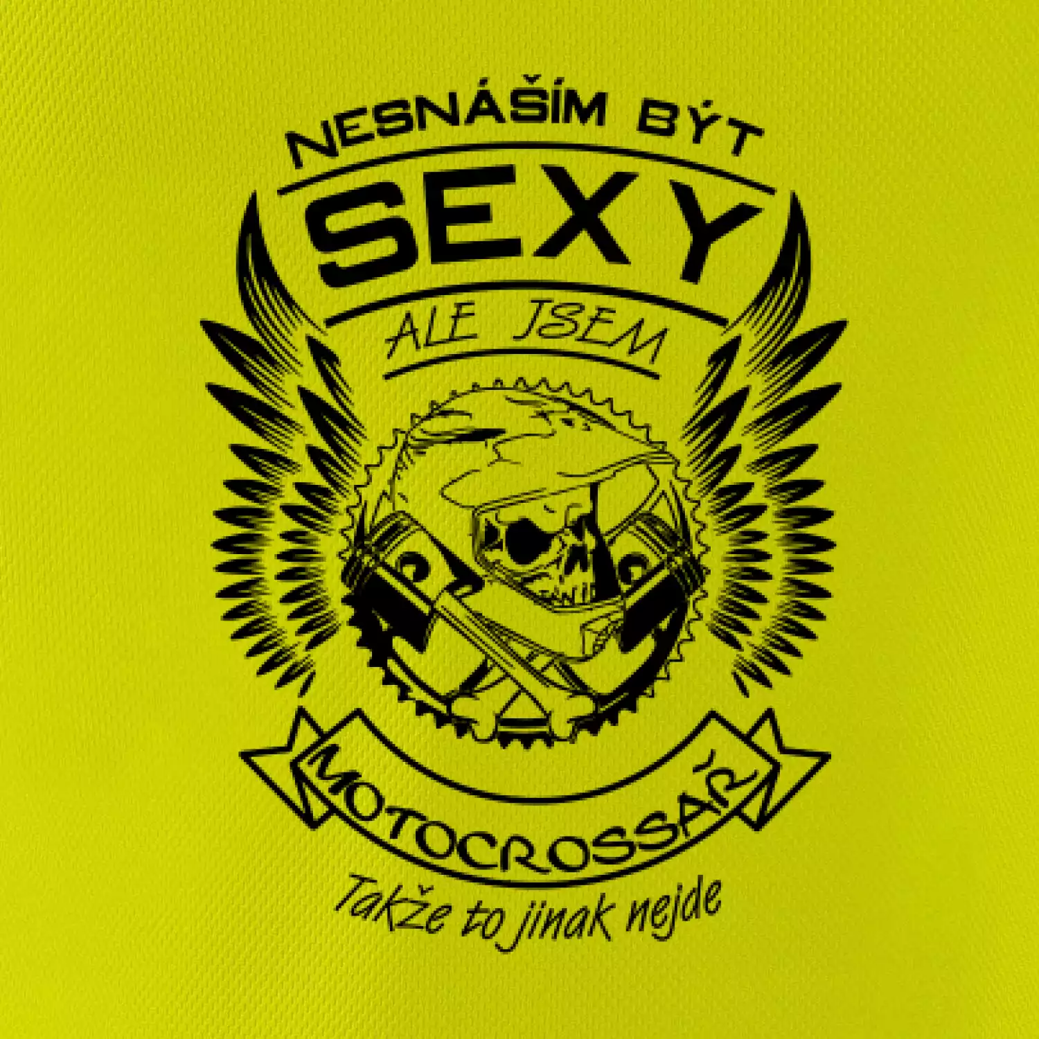 Nesnáším být sexy - motocrossař