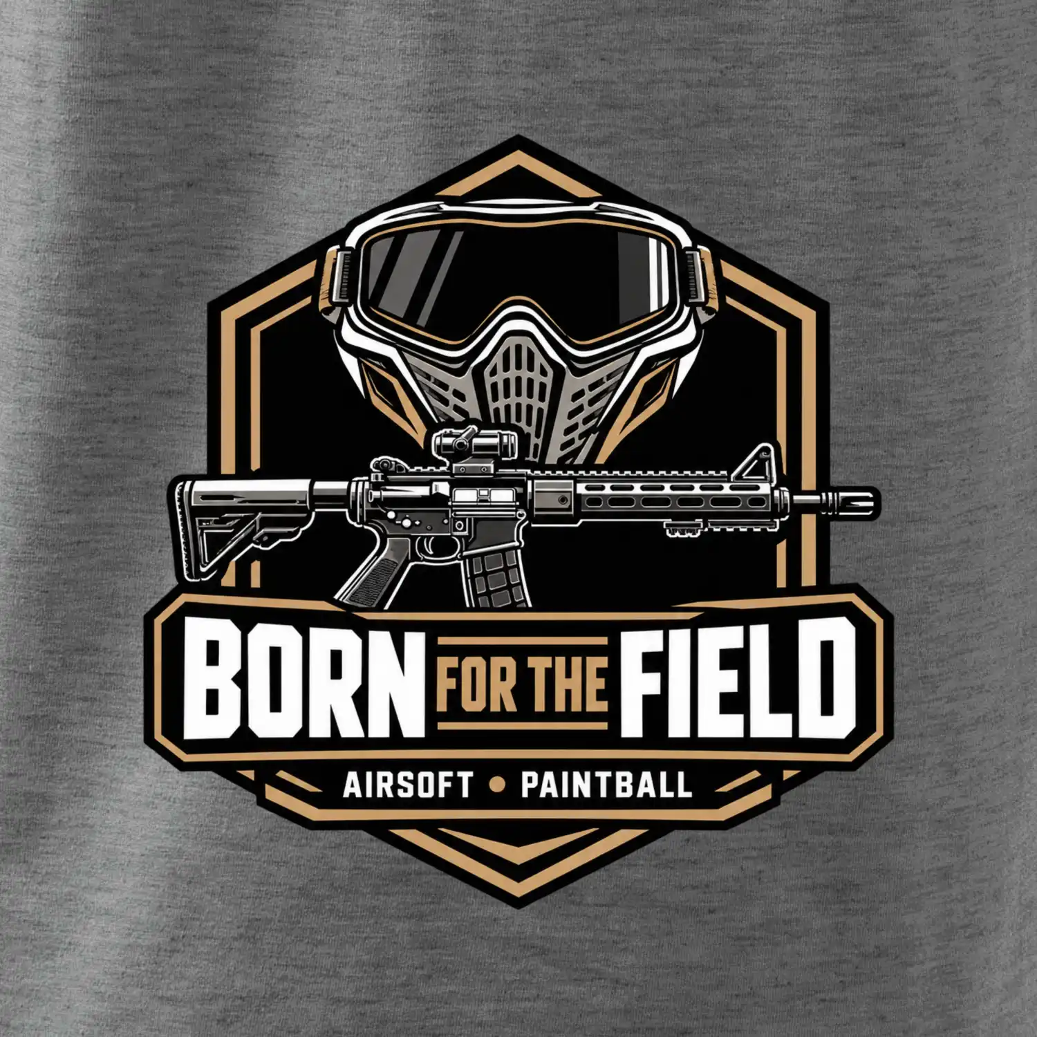 Zrozen pro hřiště born for the field airsoft
