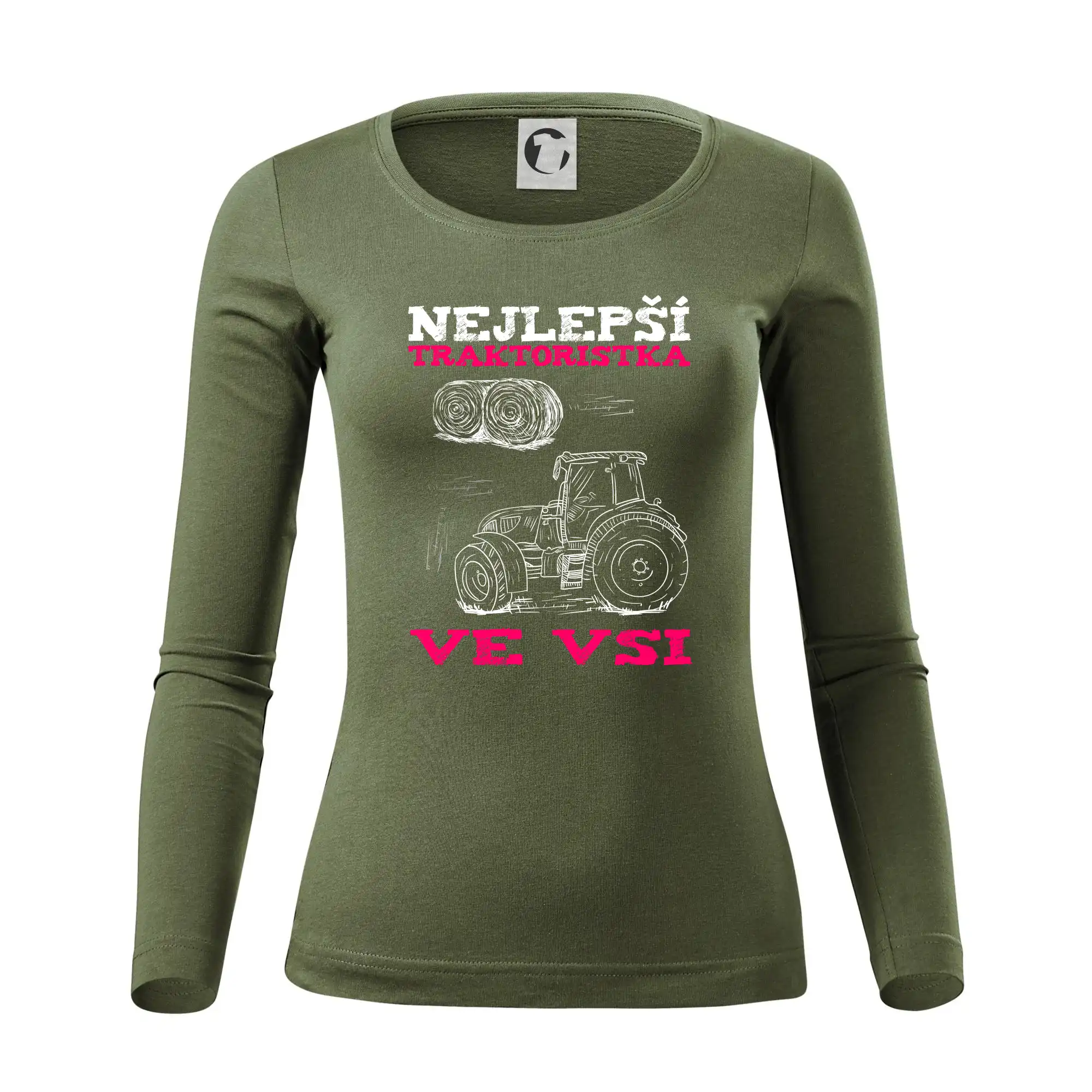 Traktoristka - nejjepší ve vsi