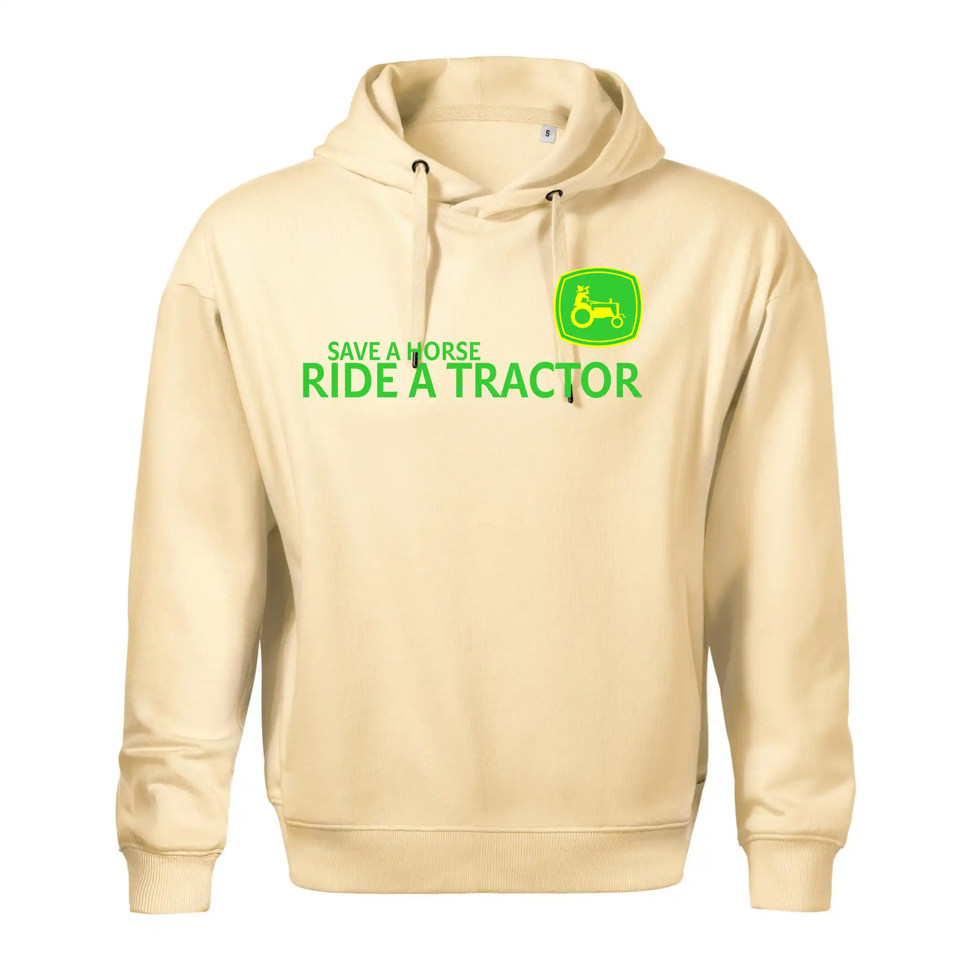Save horse, ride tractor
