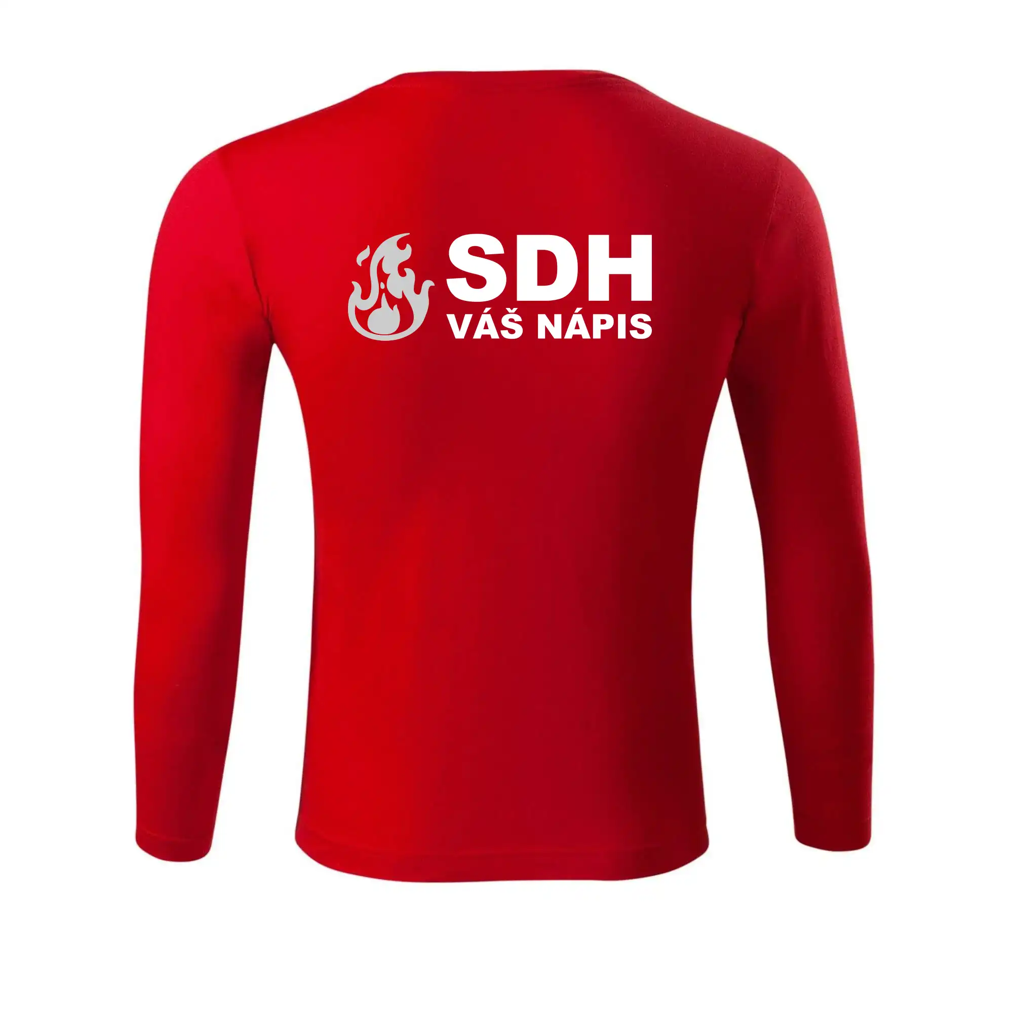 SDH REFLEXNÍ nápis (oheň, firesport, název sboru - vlastní nápis)