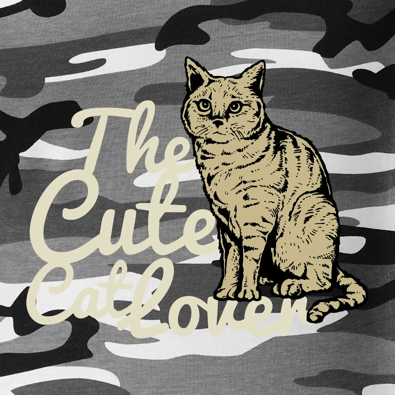 The cute cat lover