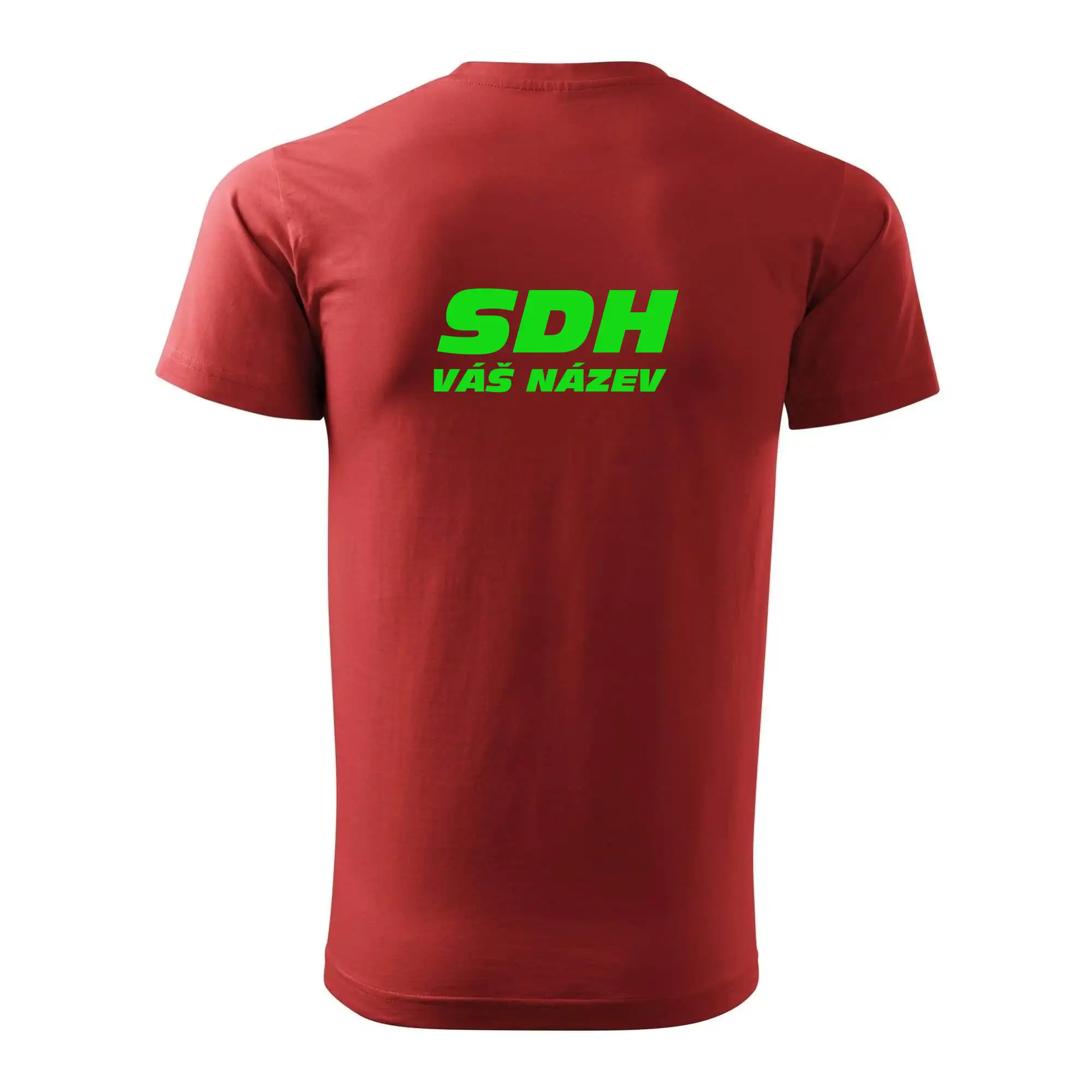 Hasičský sport SDH + váš název ZELENÁ