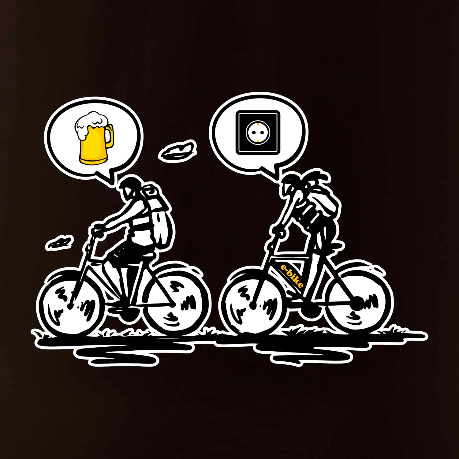 Cyklistika na co myslím