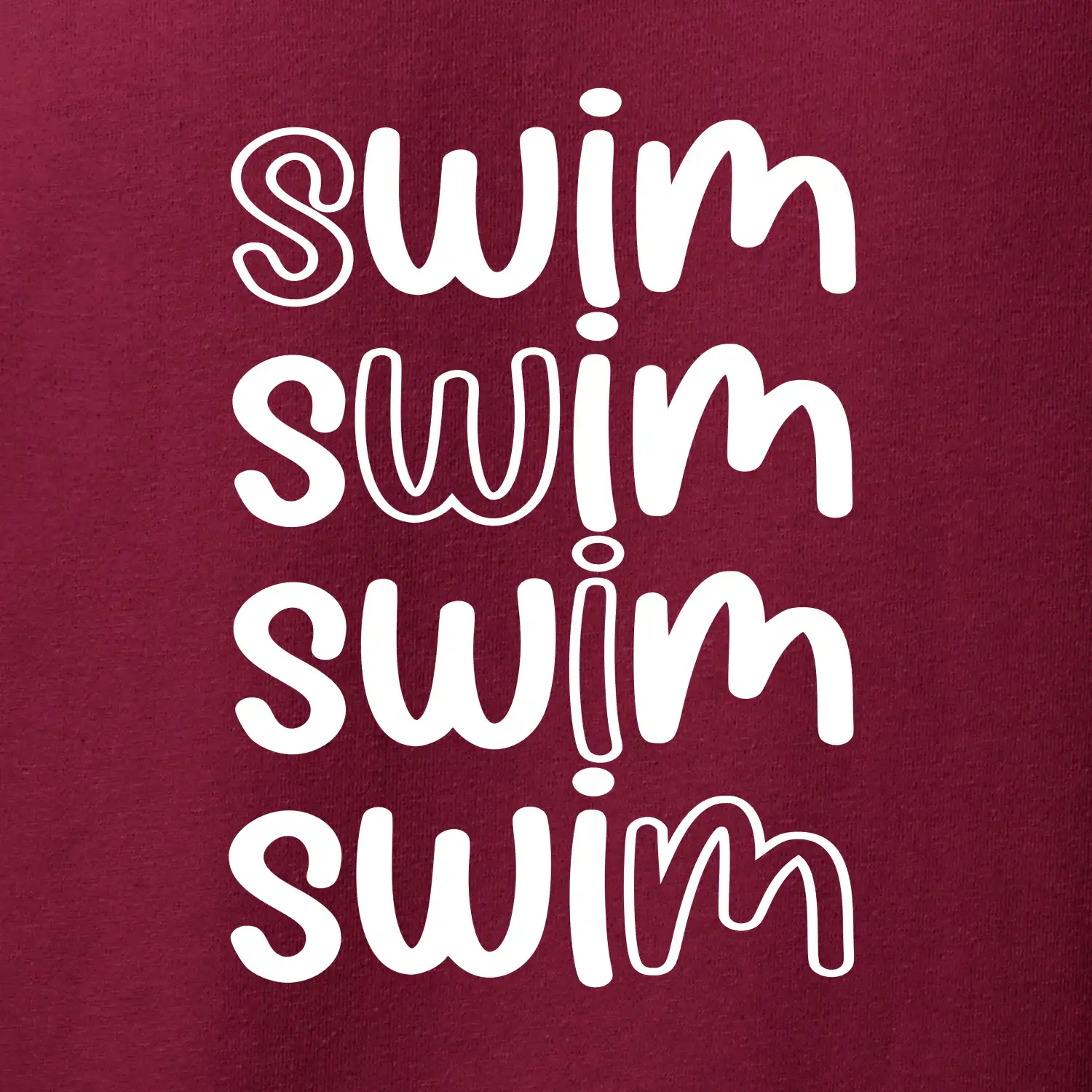 Swim nápis
