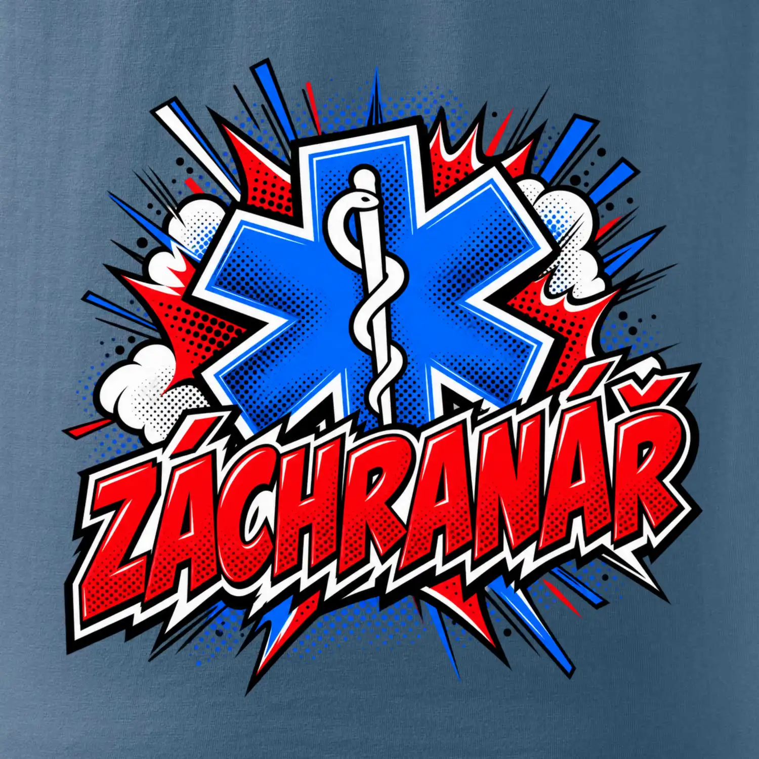 Komiks - záchranář