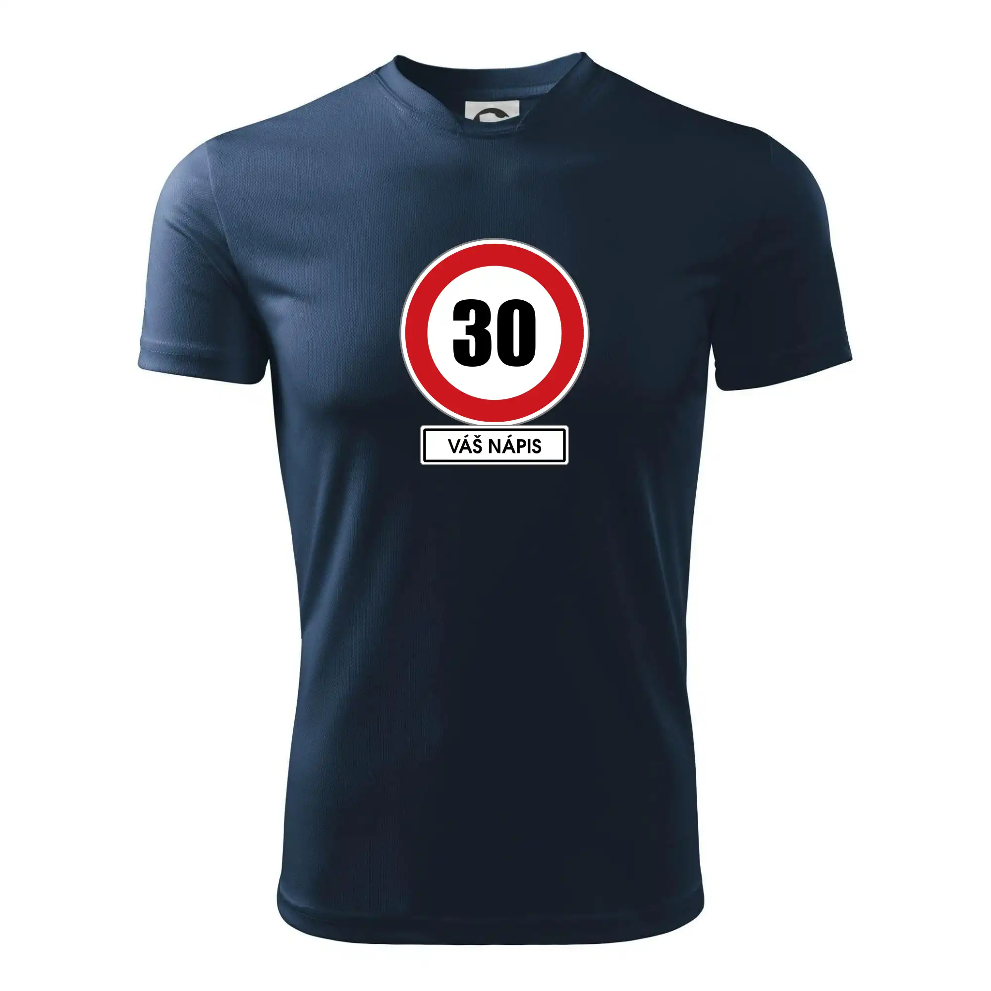 Dopravní značka - rychlost 30 - váš nápis