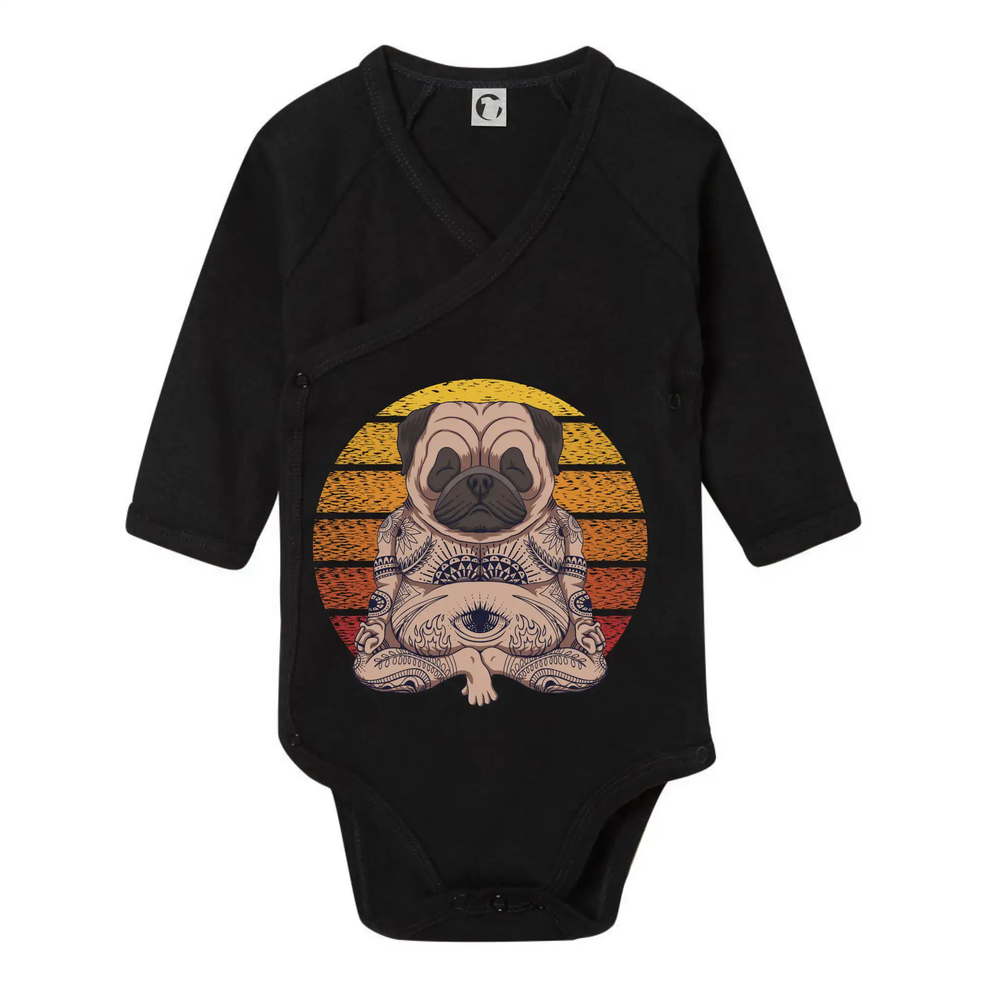 Yoga meditace - pug