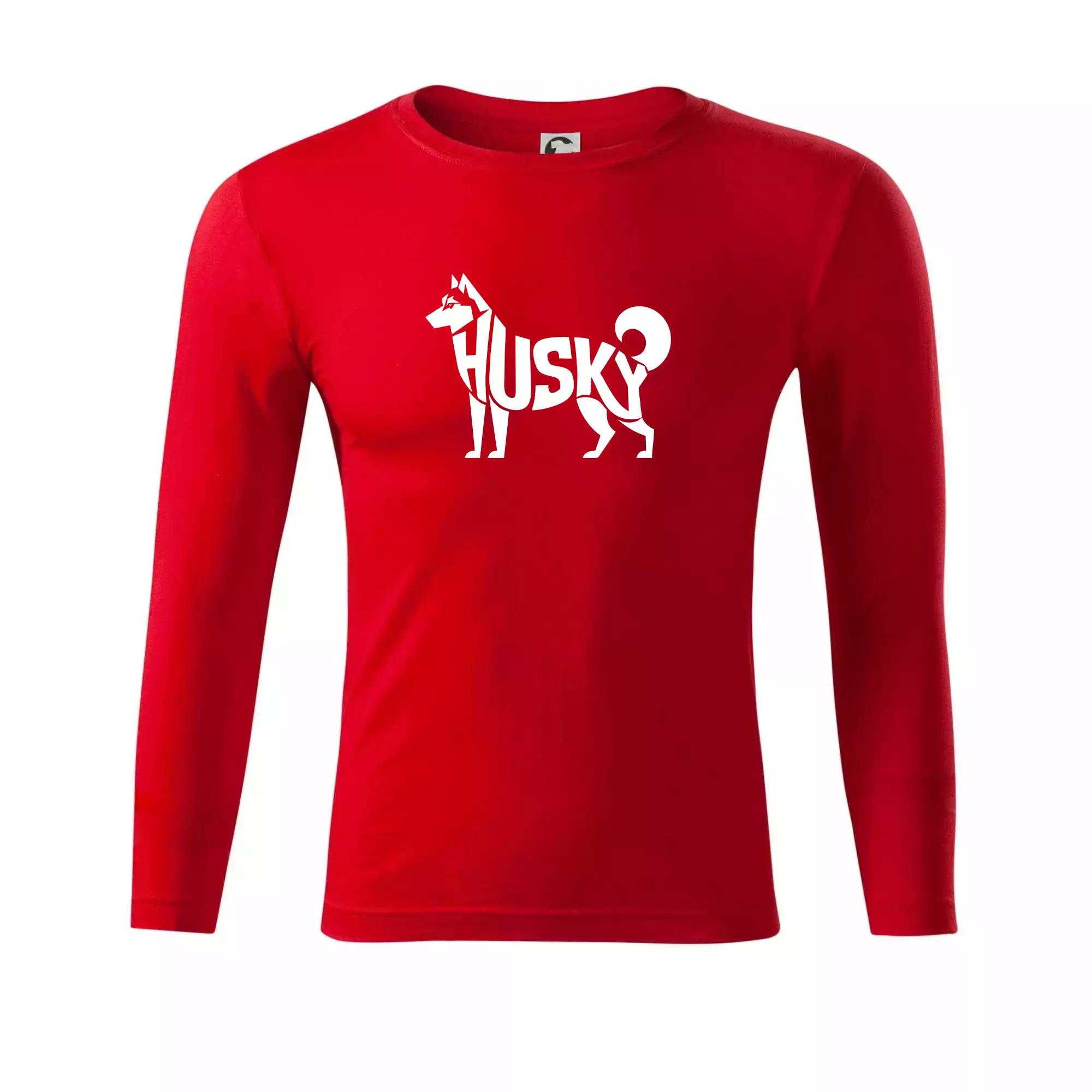 Husky nápis v těle