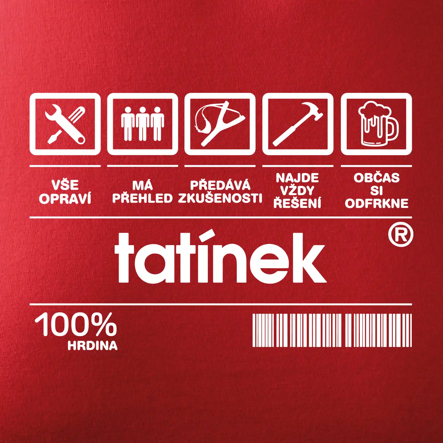 Čárový kód - Tatínek