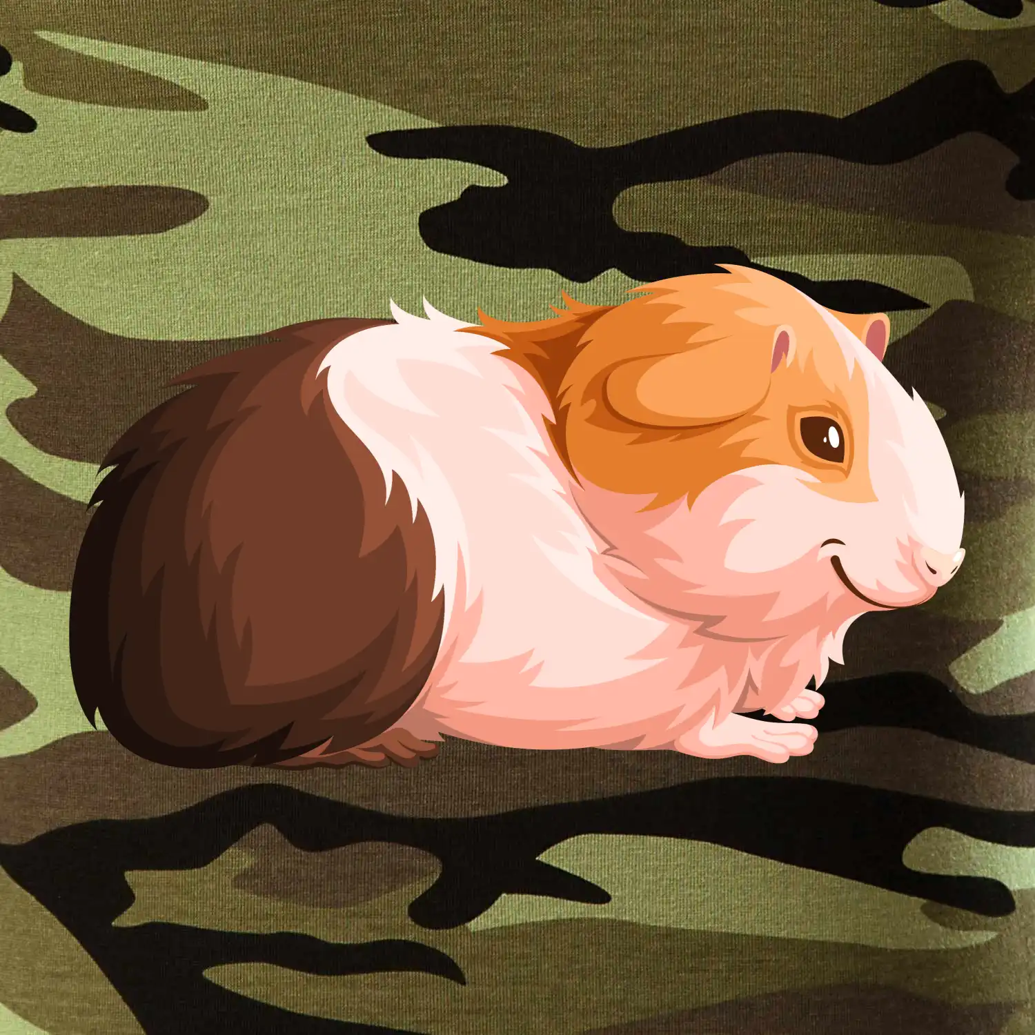 Morče - kreslené z boku