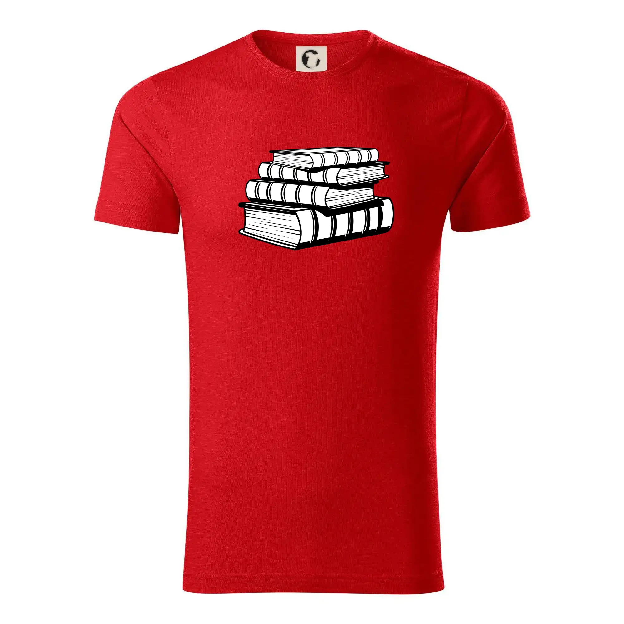 Knihy černobílé na sobě