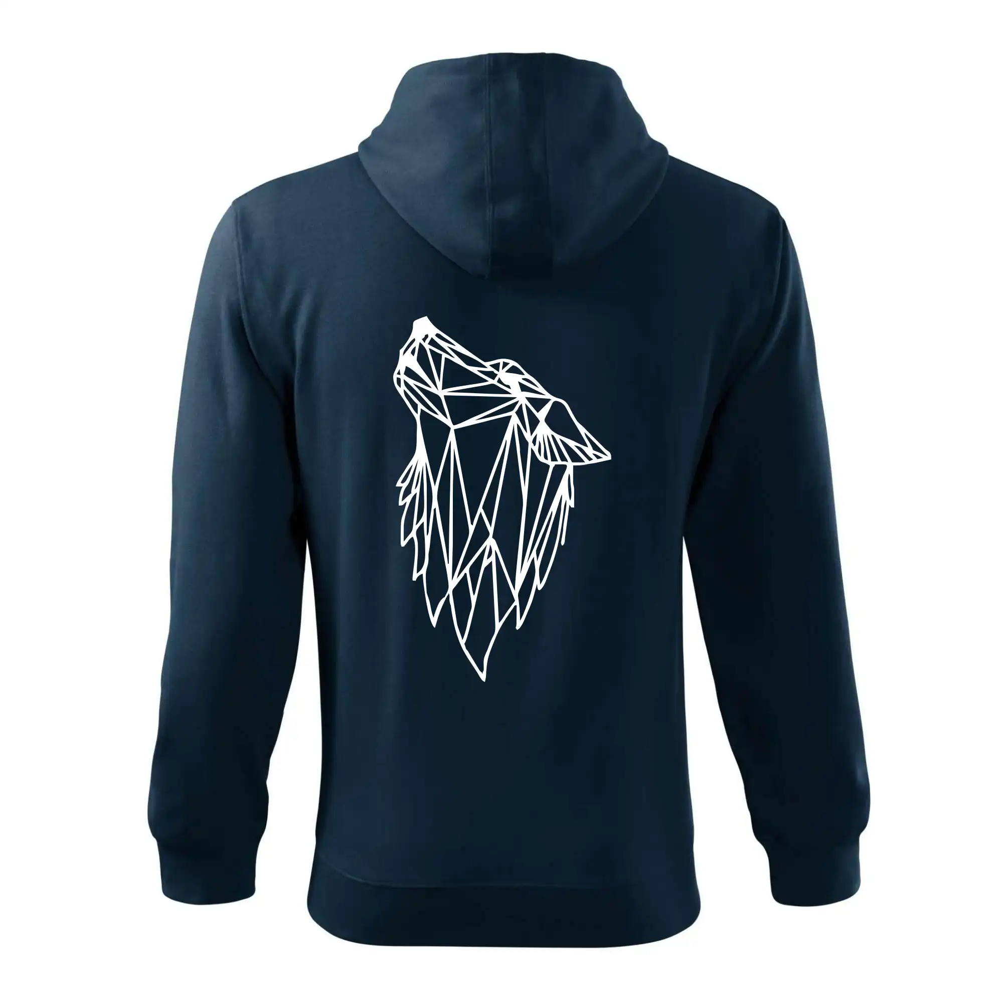 Geometrie - vlk - vyjící