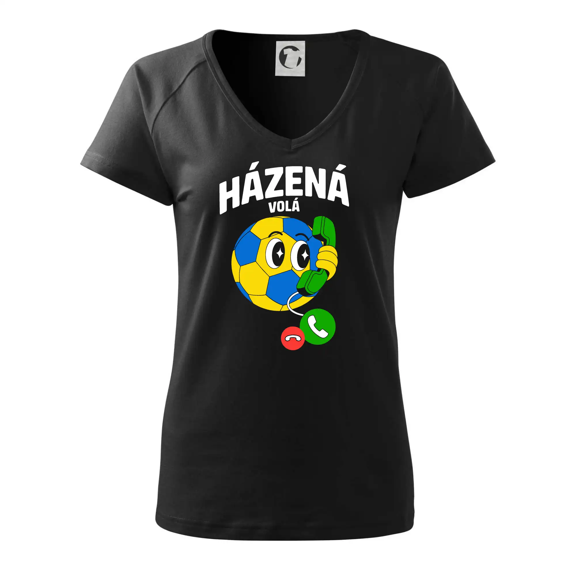 Karikatura házená volá
