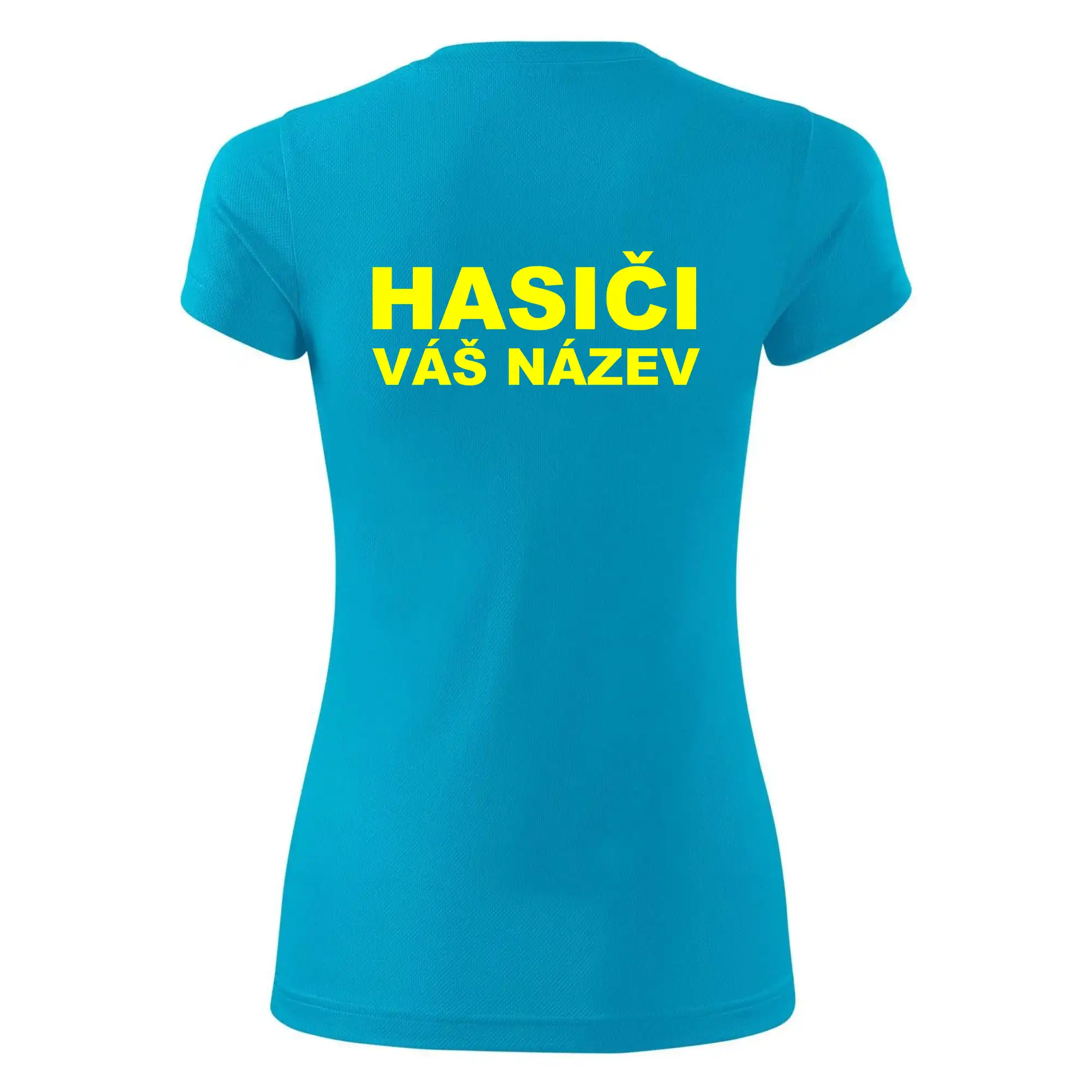 Hasiči - žlutý nápis - váš název sboru
