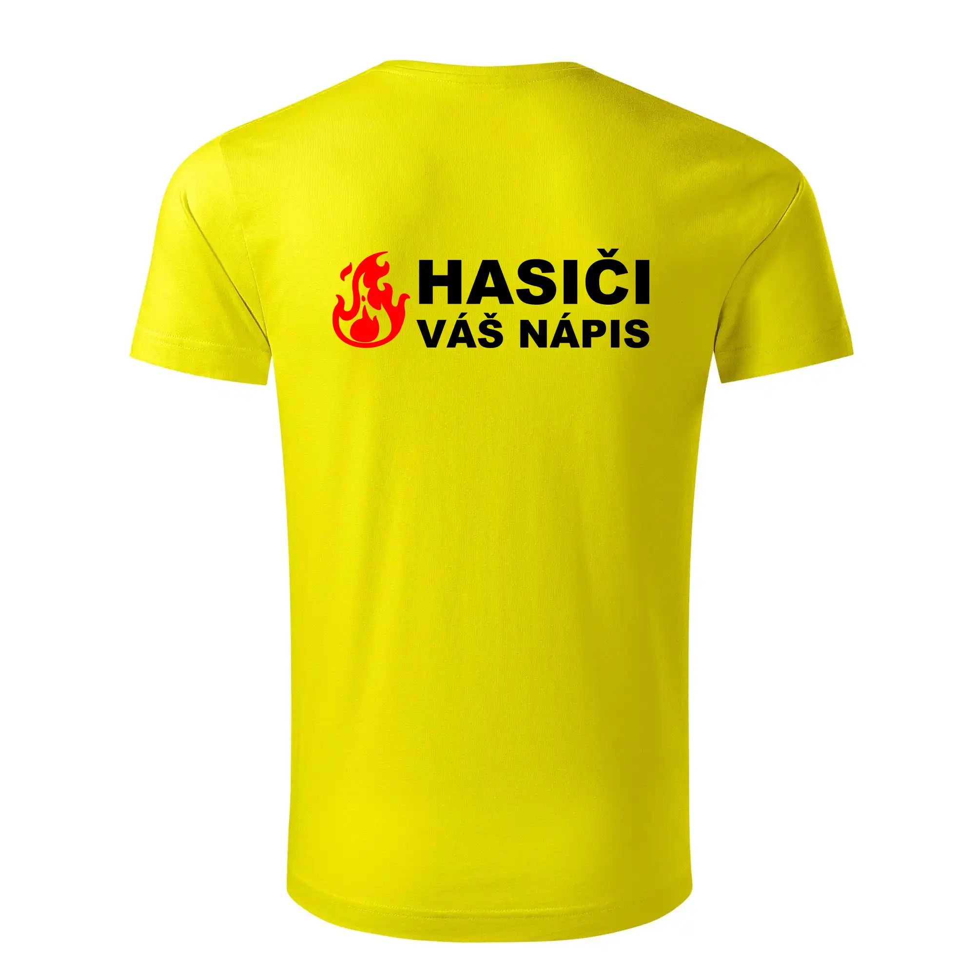Hasiči (oheň, název sboru - vlastní nápis)