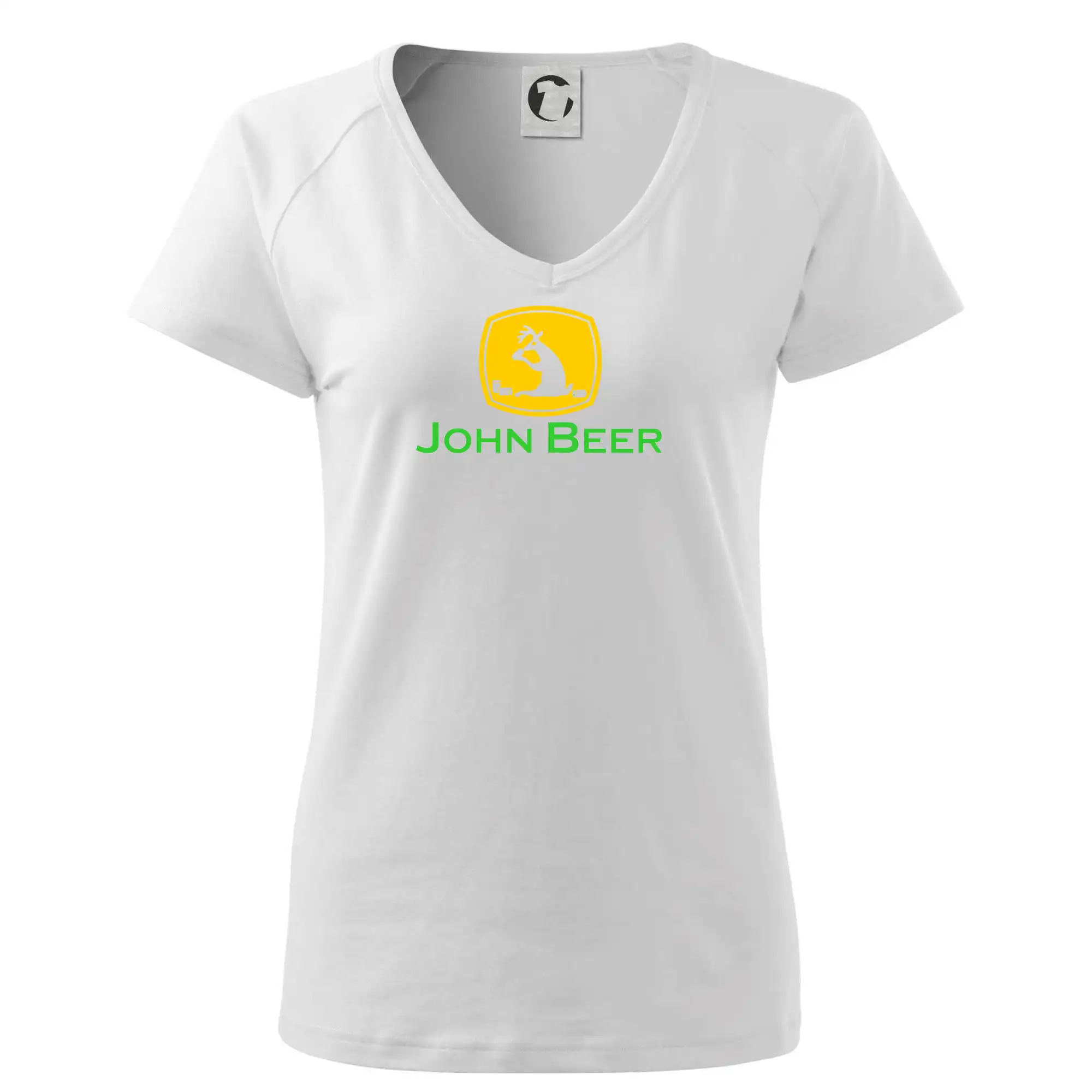John Beer jelen s pivem