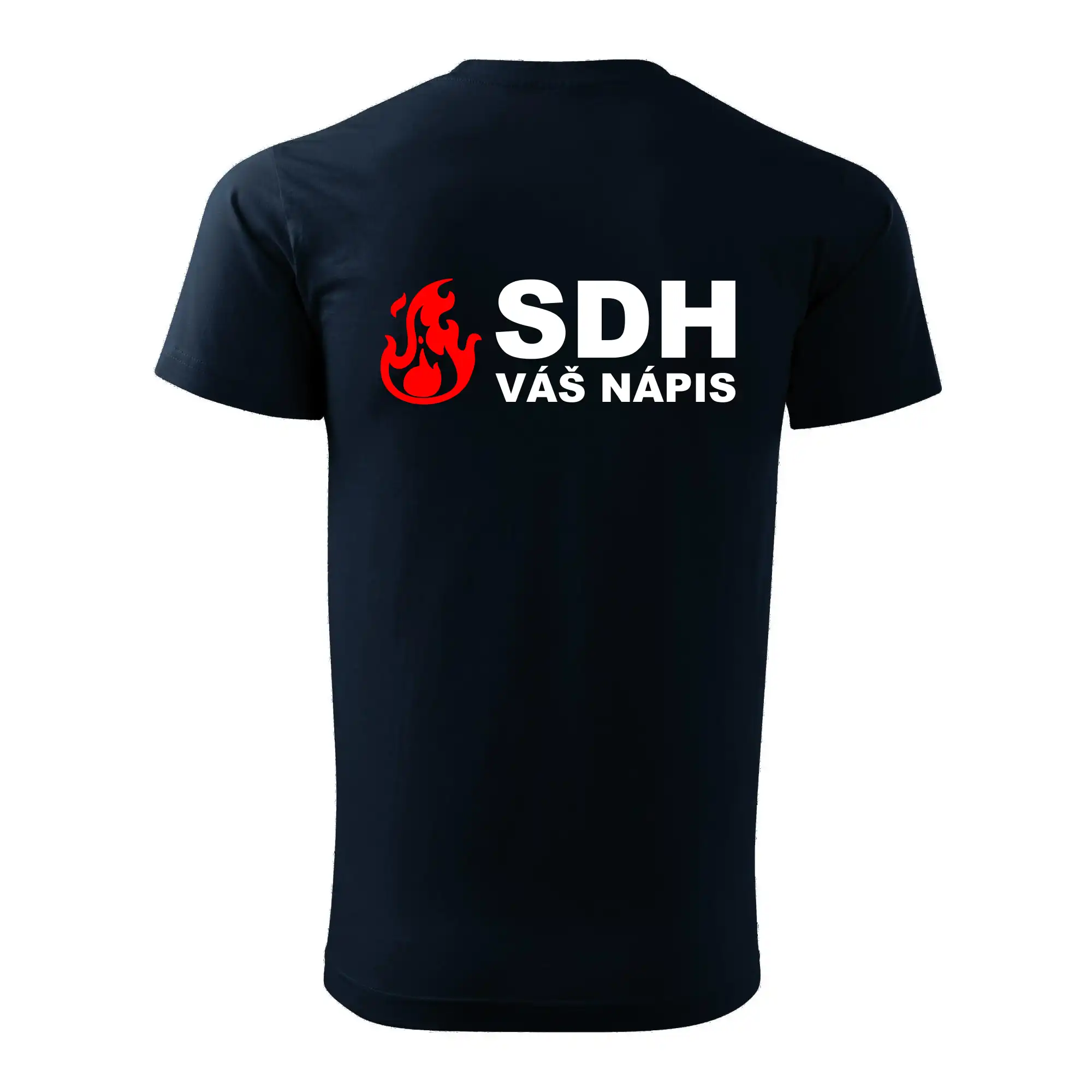 SDH nápis (oheň, firesport, název sboru - vlastní nápis)