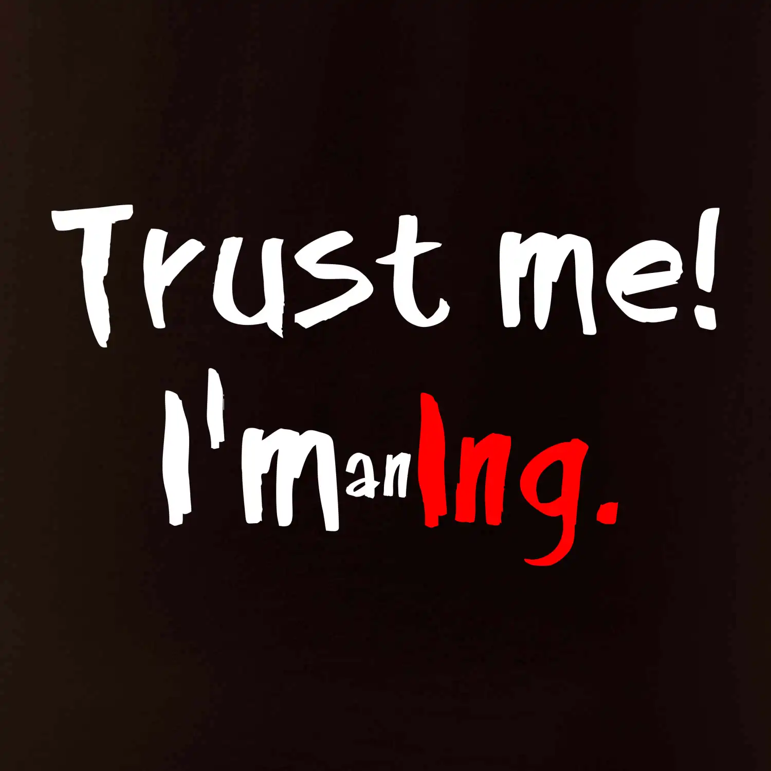 Trust me I´m an Ing. / Věř mi jsem Ing.
