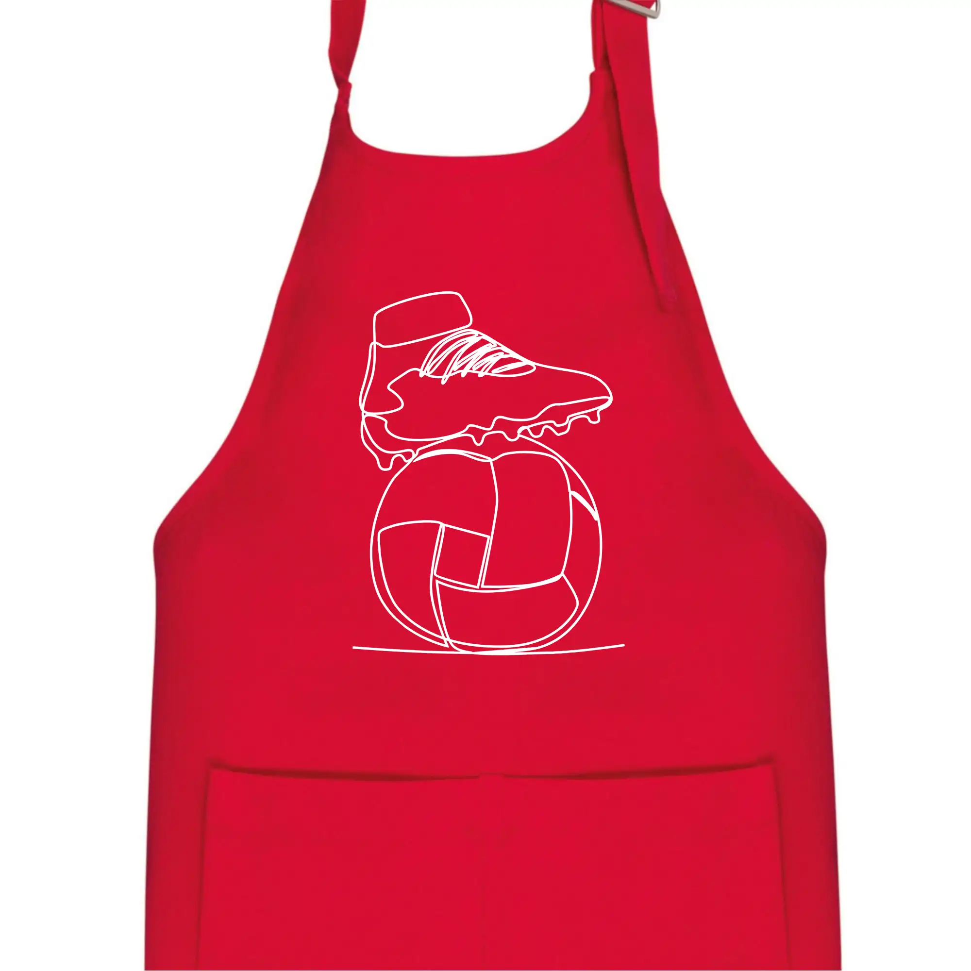 Fotbalový míč kopačka jedním tahem