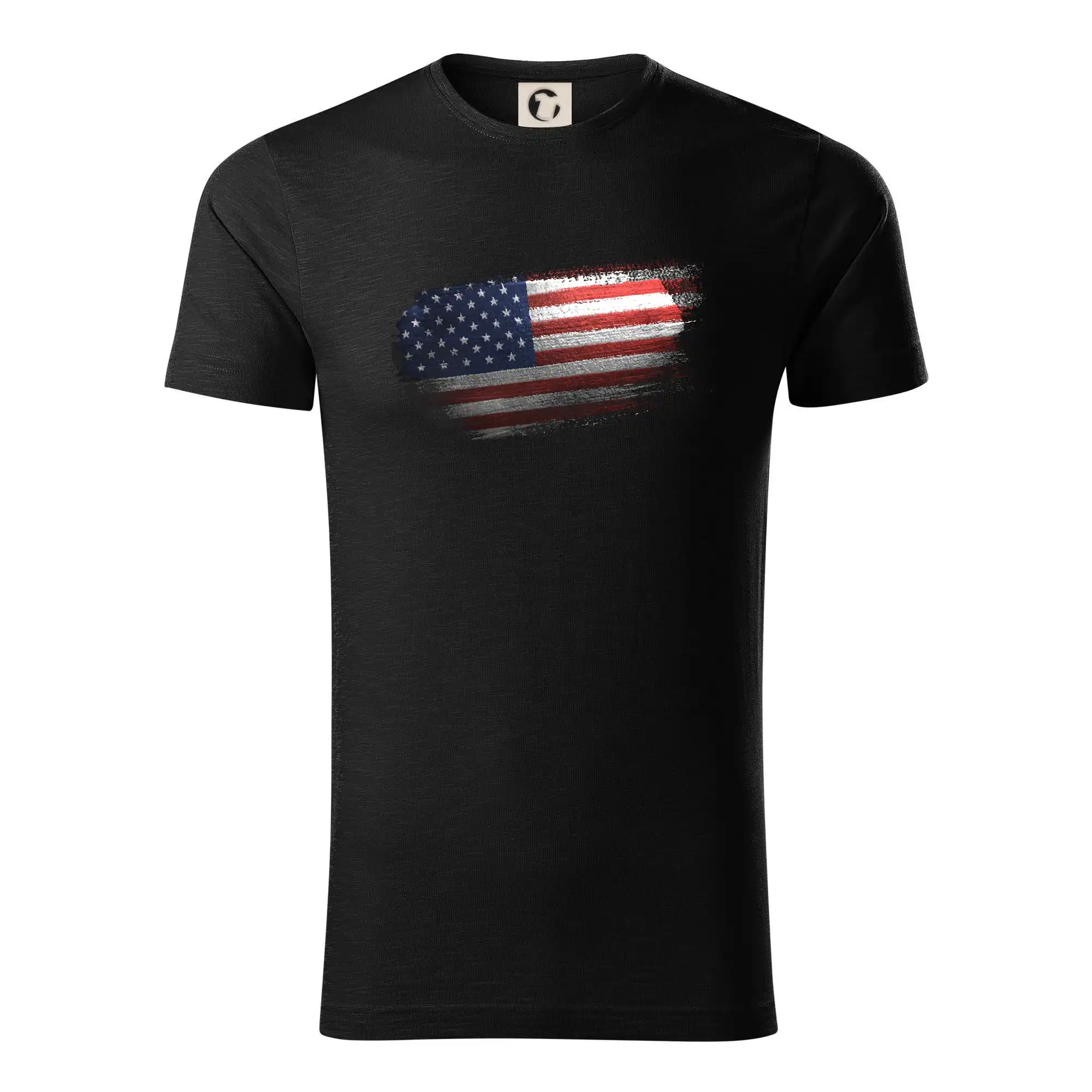 Americká vlajka okousaná