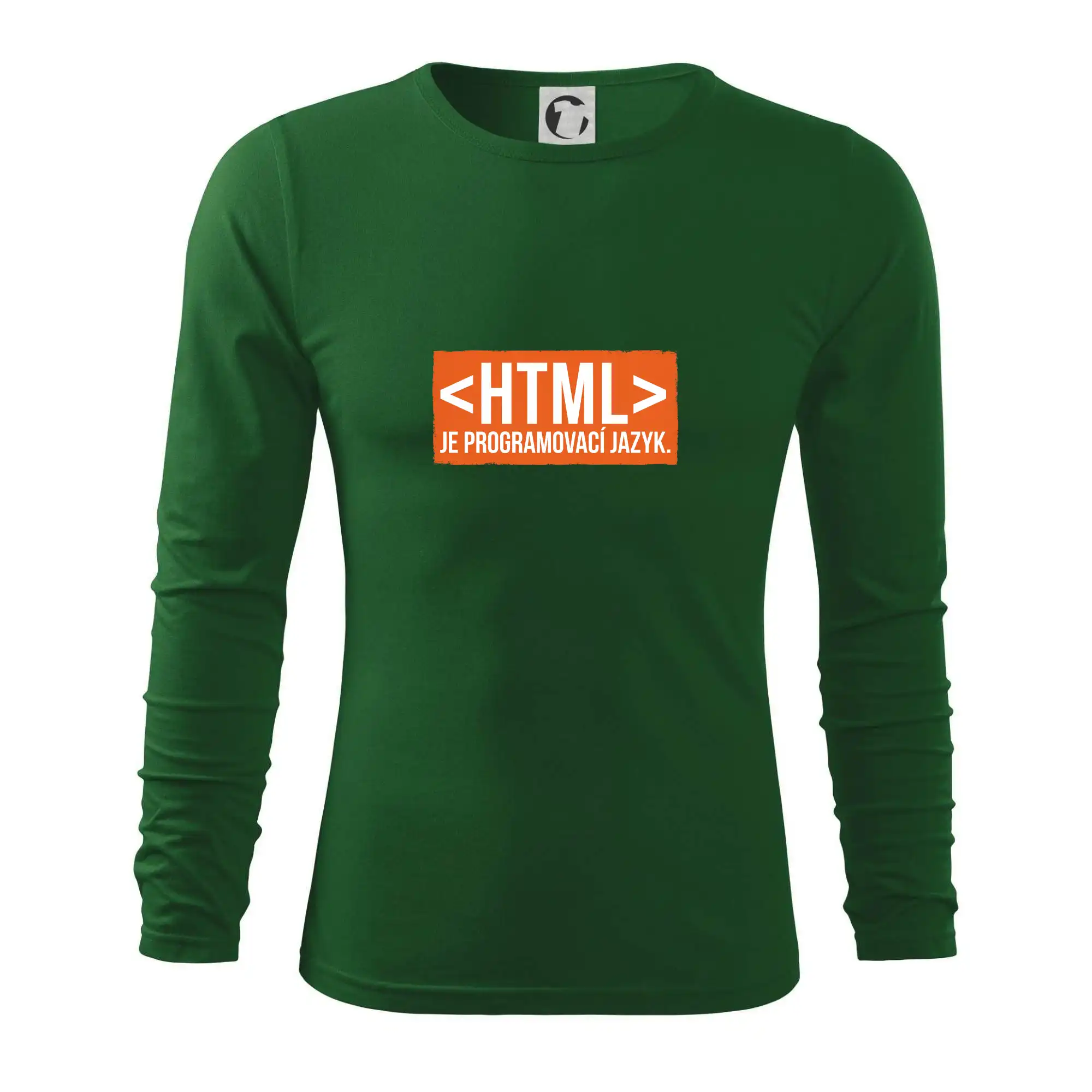 HTML JE PROGRAMOVACÍ JAZYK