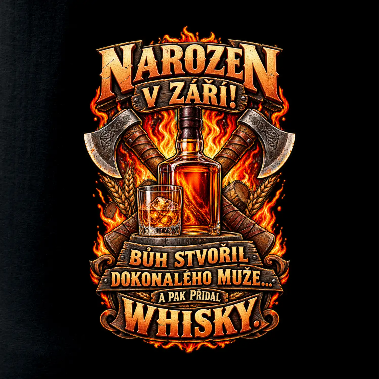 Narozen v září! Whisky