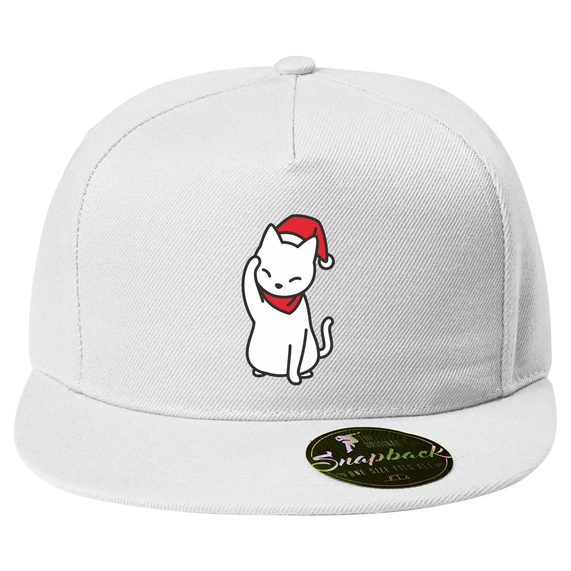 Vánoční kočka mávající