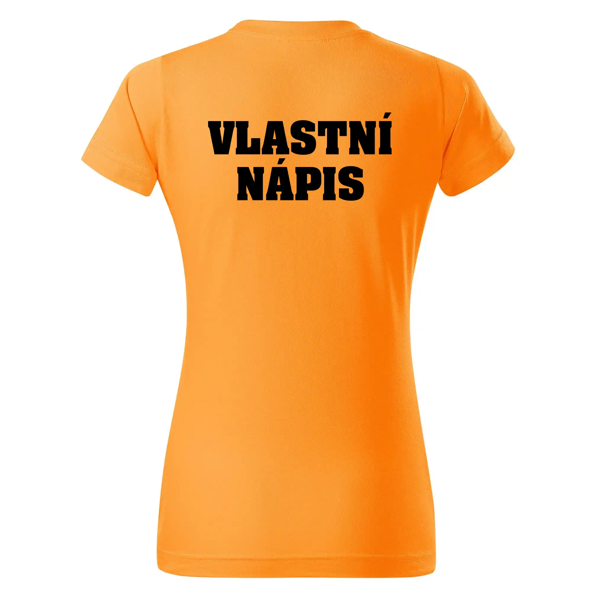 Hvězda života - vlastní nápis vpředu a vzadu