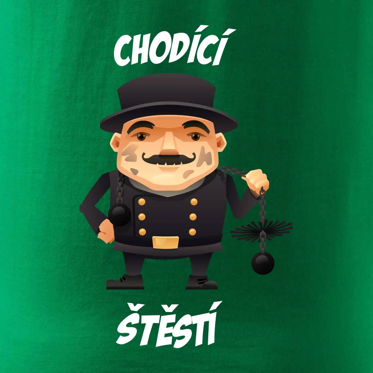 Kominík chodící štěstí