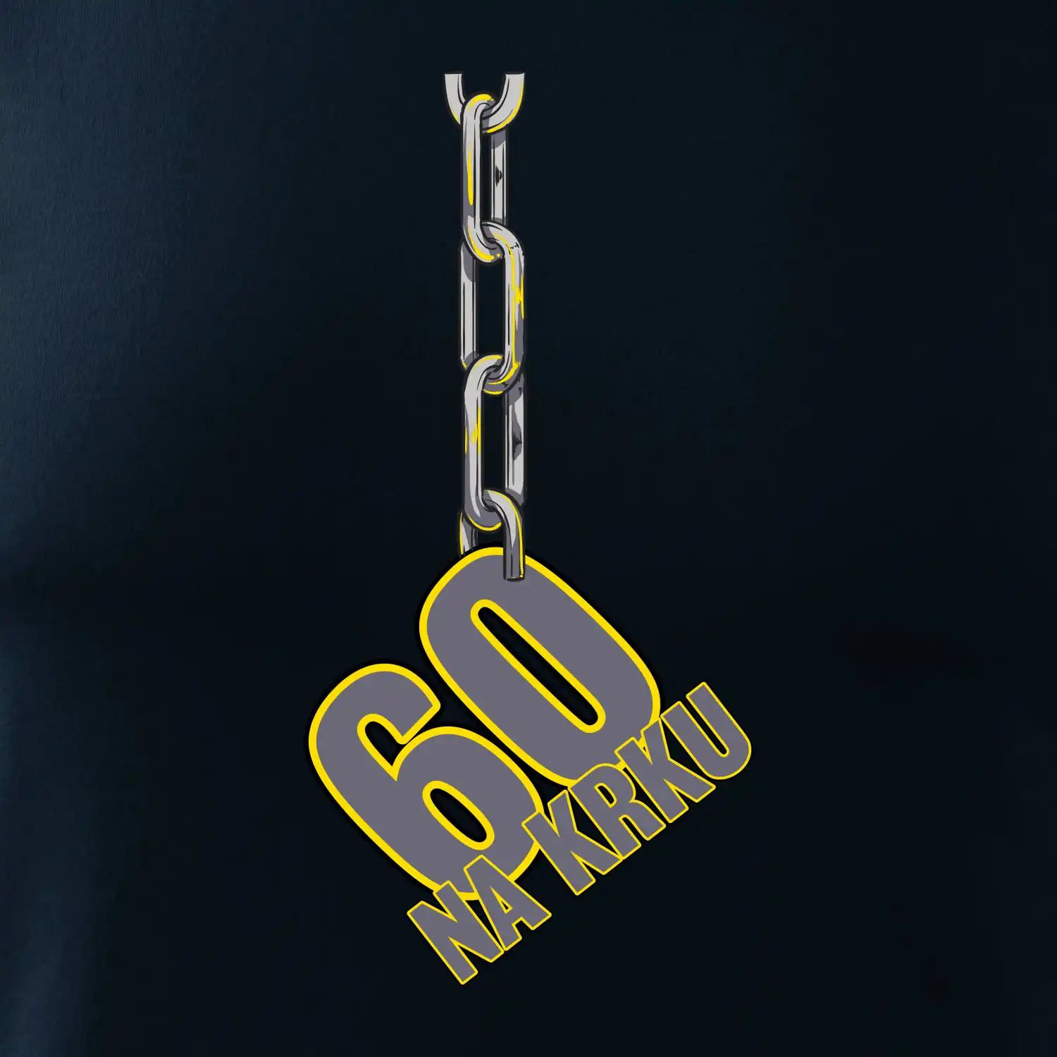 60 let na krku řetěz