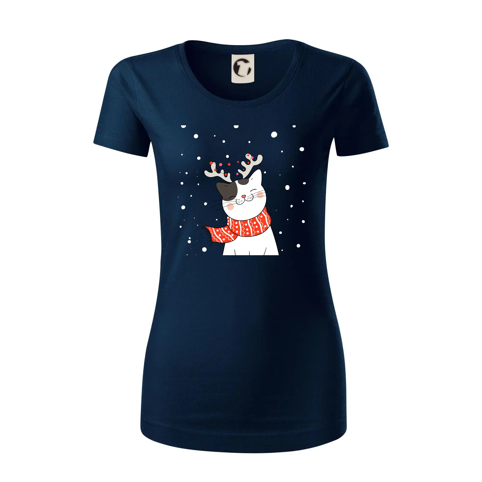 Kočka se sobími rohy